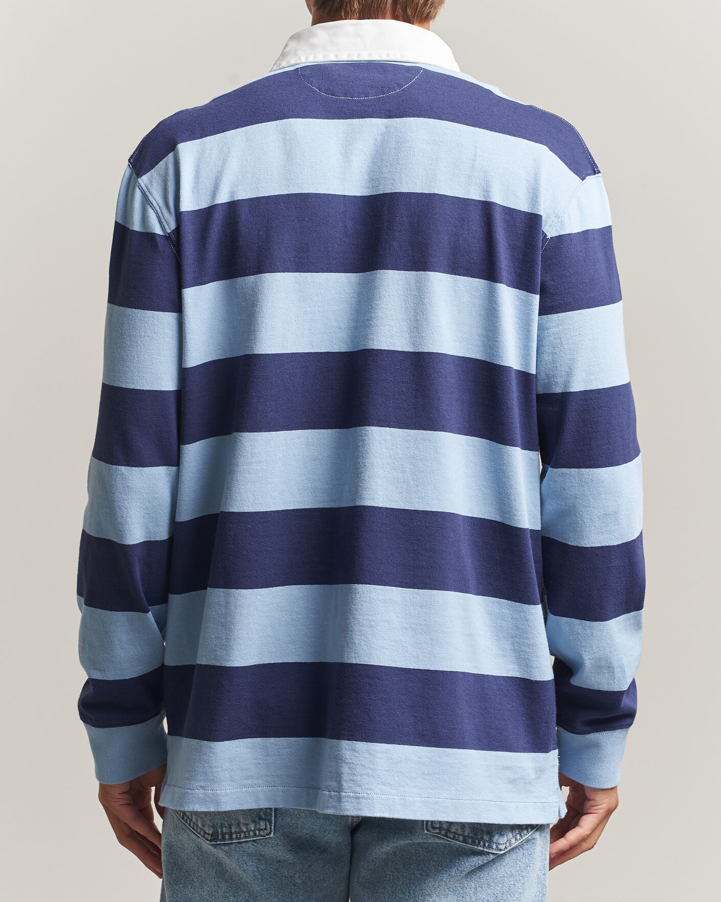 Uomini | Maglieria | Polo Ralph Lauren | Striped Jersey Rugger Blue/Navy
