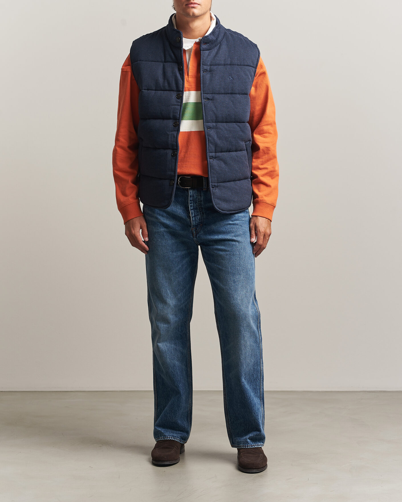 Uomini | Maglieria | Polo Ralph Lauren | Double Knitted Jaquard Vest Navy