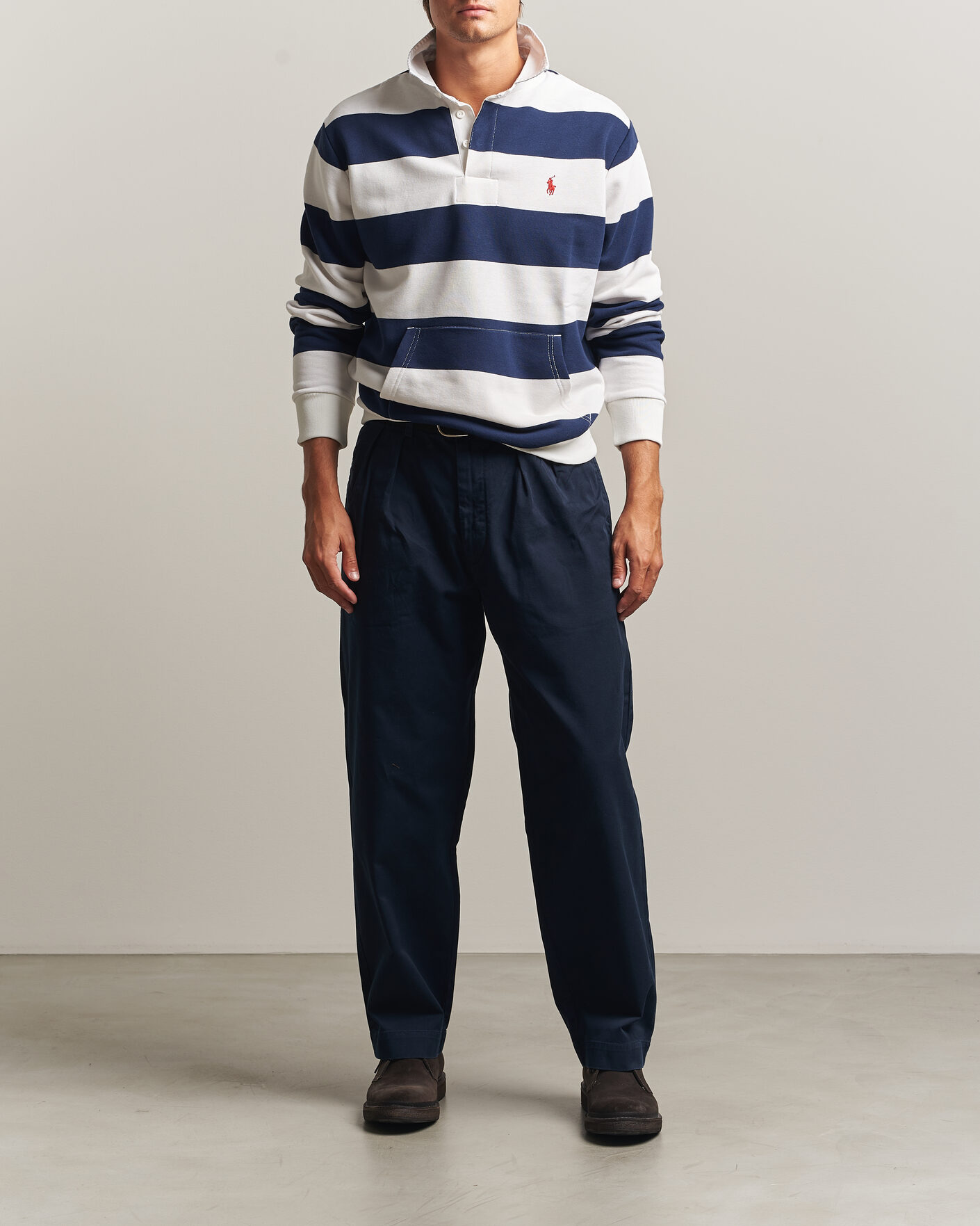 Uomini | Maglieria | Polo Ralph Lauren | Rugby Shirt Newport Navy/White