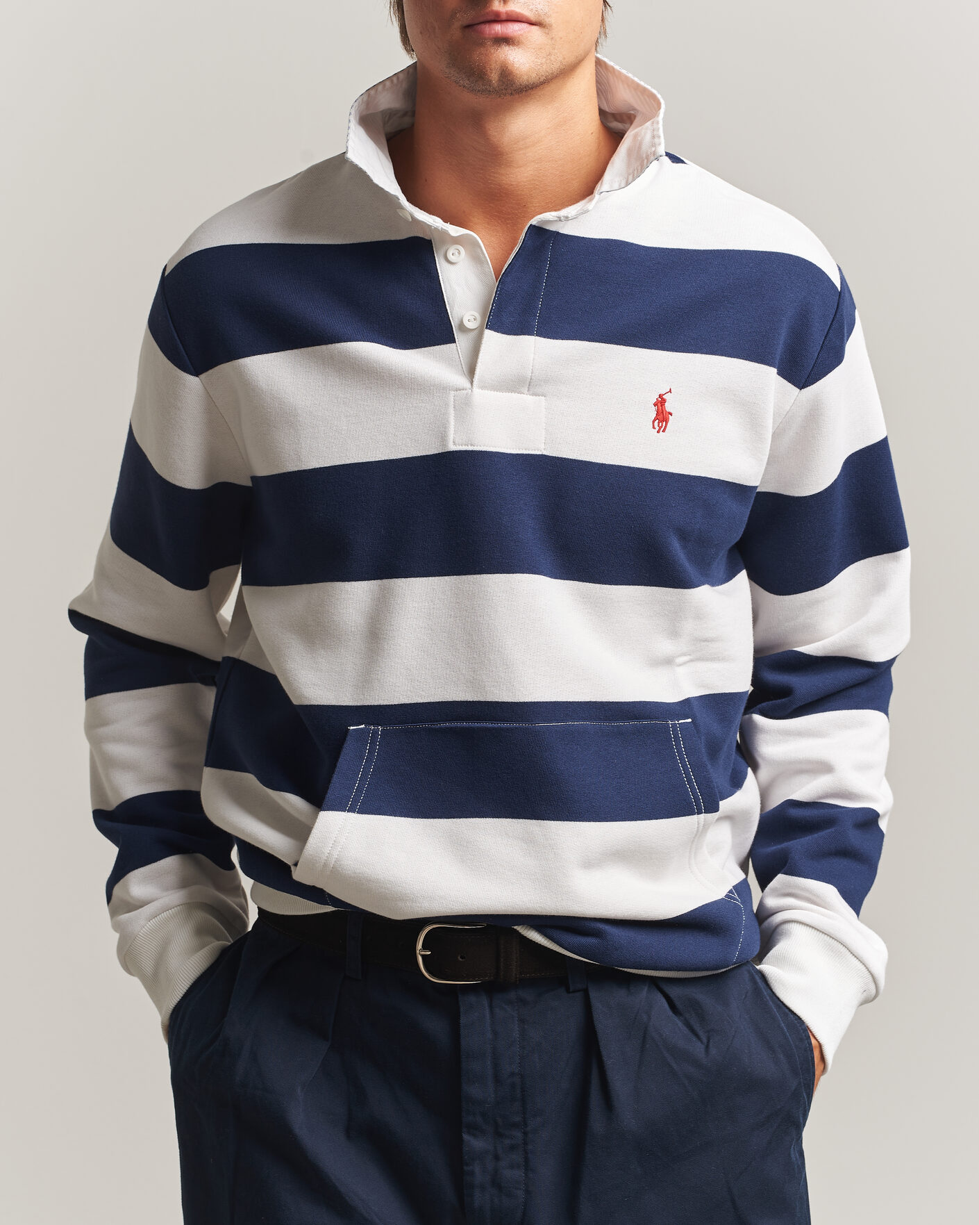 Uomini | Maglieria | Polo Ralph Lauren | Rugby Shirt Newport Navy/White