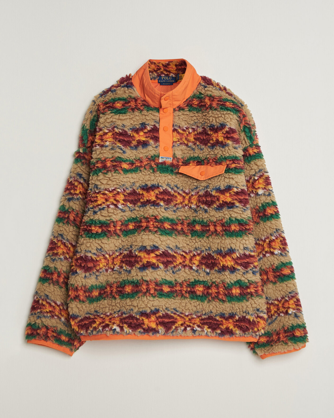 Uomini | Maglieria | Polo Ralph Lauren | Shaggy Hi Pile Red Rock Fairisle