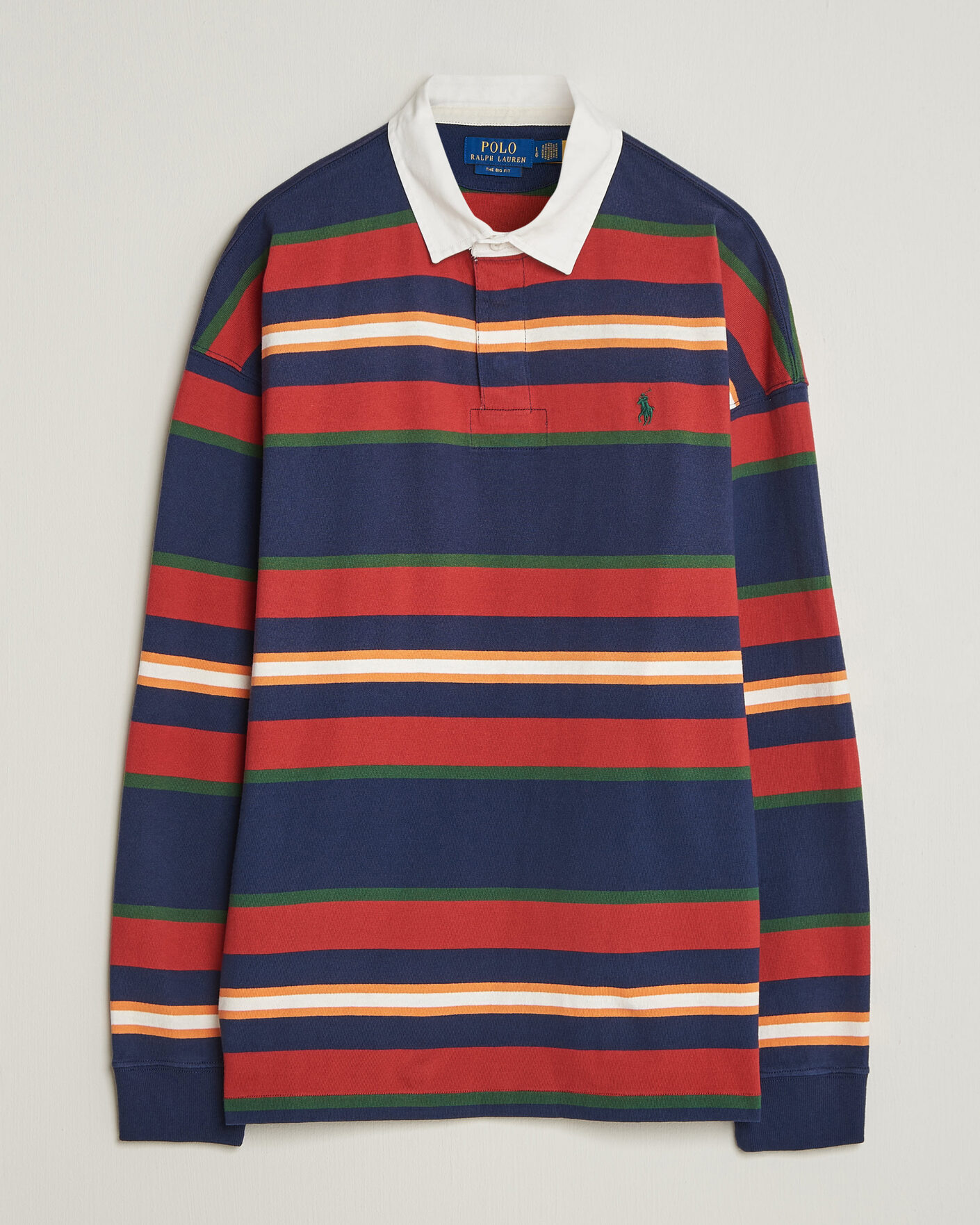 Uomini | Maglieria | Polo Ralph Lauren | Knitted Rugby Pullover Newport Navy Multi