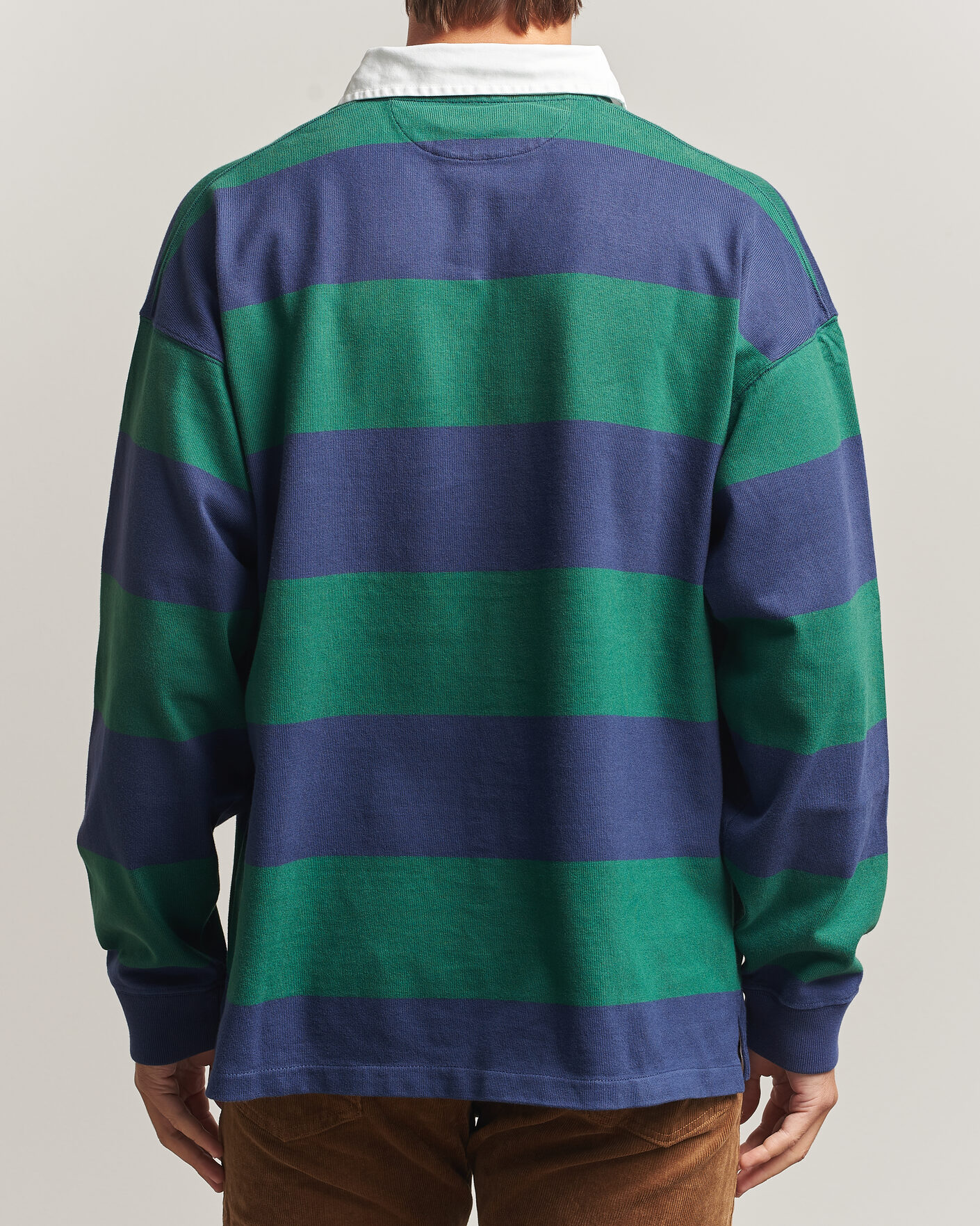 Uomini | Maglieria | Polo Ralph Lauren | Jersey Knitted Rugby Pullover Green/Cobolt