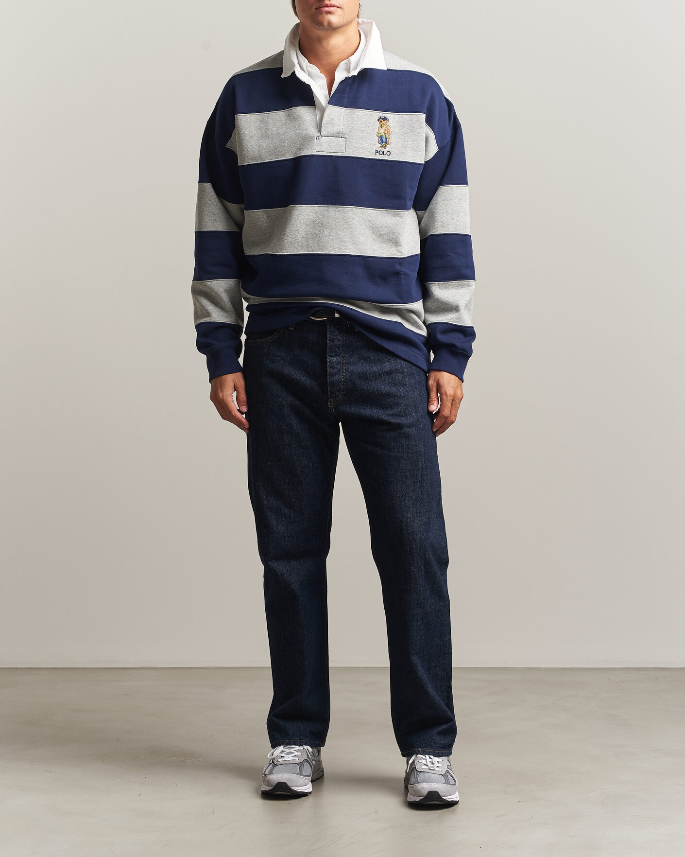 Uomini | Maglieria | Polo Ralph Lauren | Rugby Pullover Navy/Andover Heather