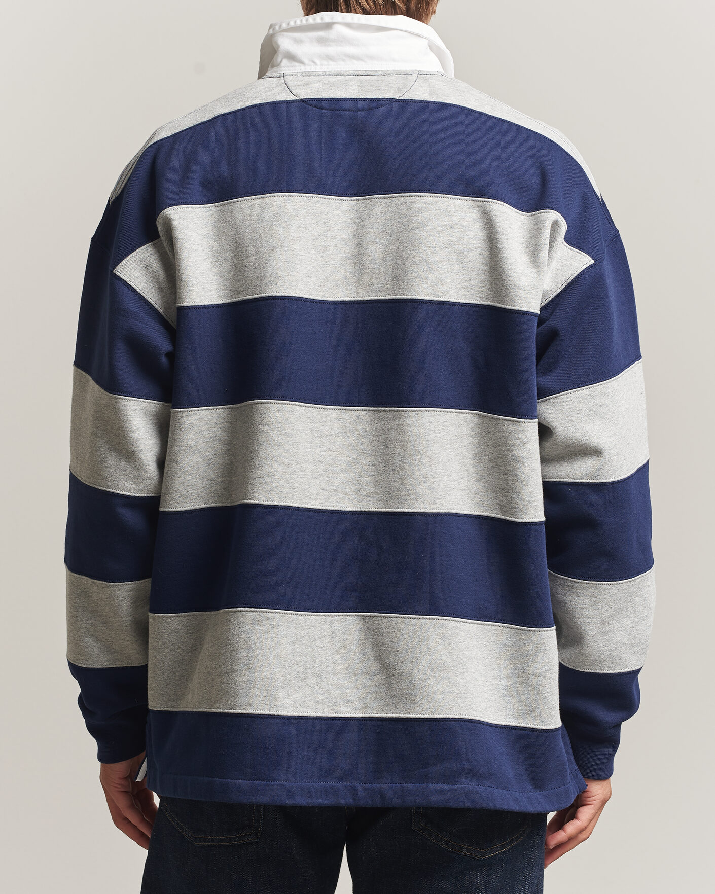 Uomini | Maglieria | Polo Ralph Lauren | Rugby Pullover Navy/Andover Heather
