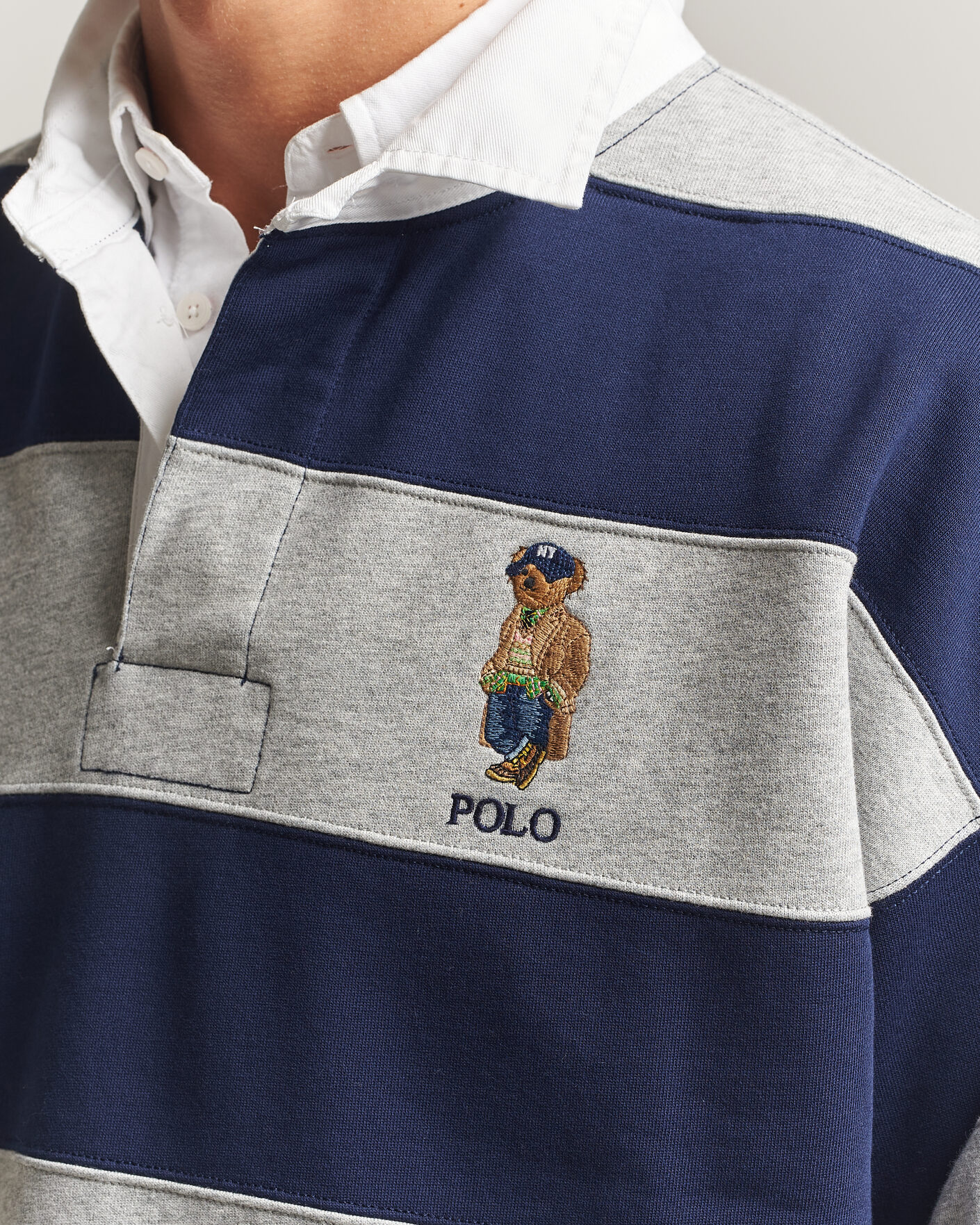 Uomini | Maglieria | Polo Ralph Lauren | Rugby Pullover Navy/Andover Heather