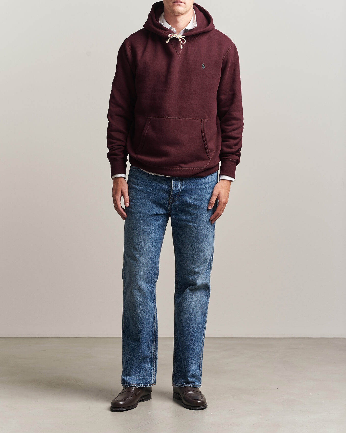 Uomini | Maglieria | Polo Ralph Lauren | RL Fleece Hoodie Classic Wine