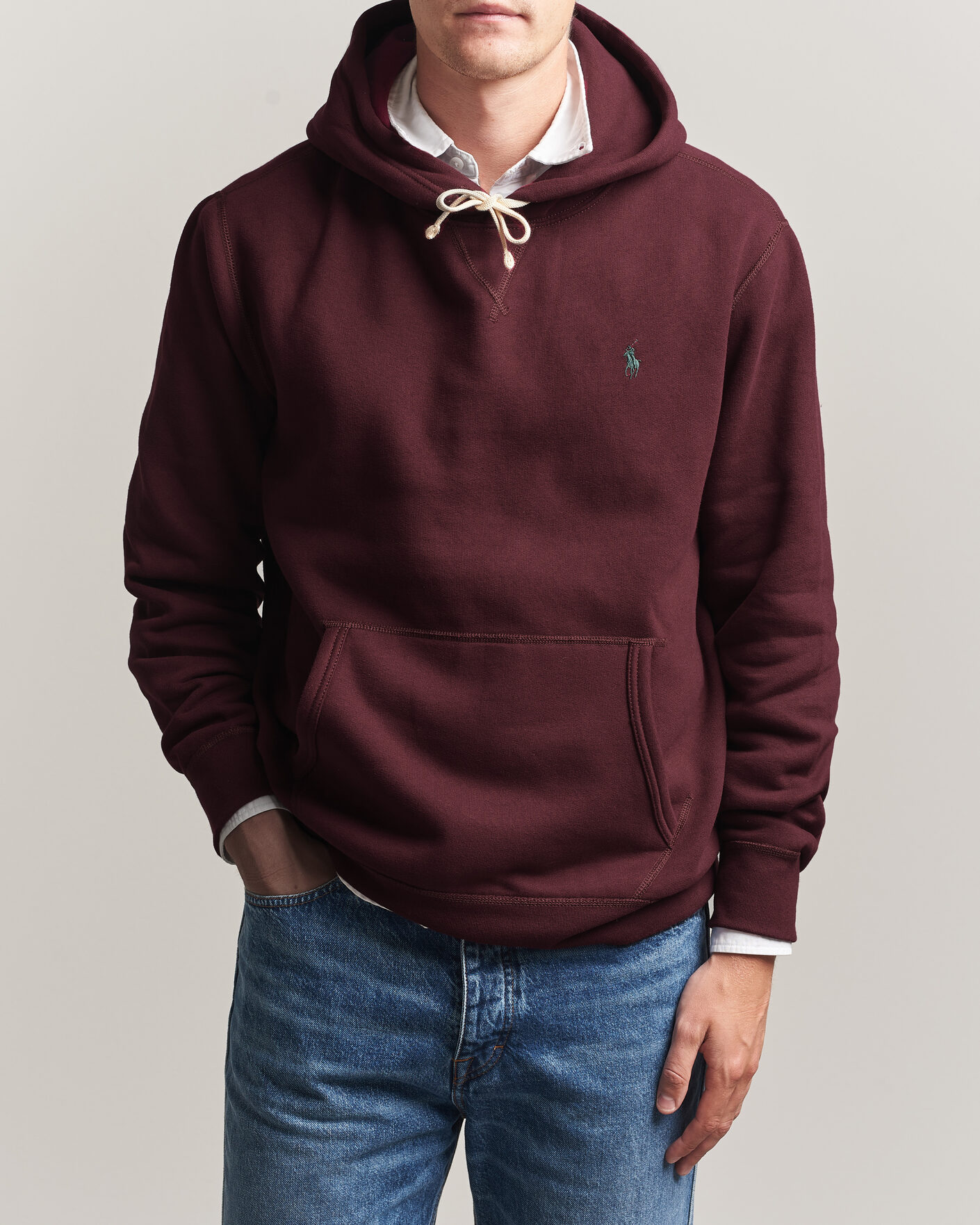 Uomini | Maglieria | Polo Ralph Lauren | RL Fleece Hoodie Classic Wine
