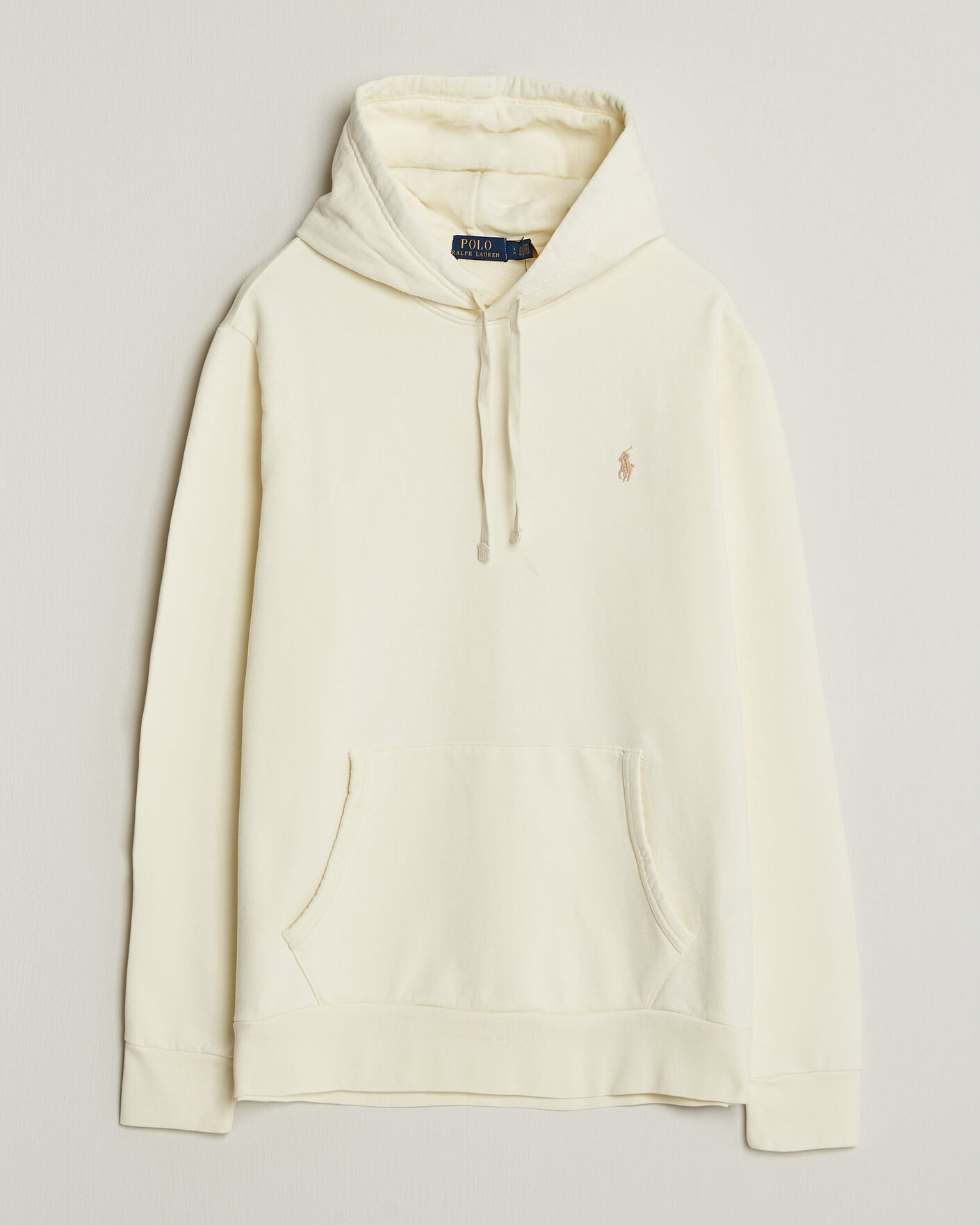 Uomini | Maglieria | Polo Ralph Lauren | Loopback Terry Hoodie Clubhouse Cream