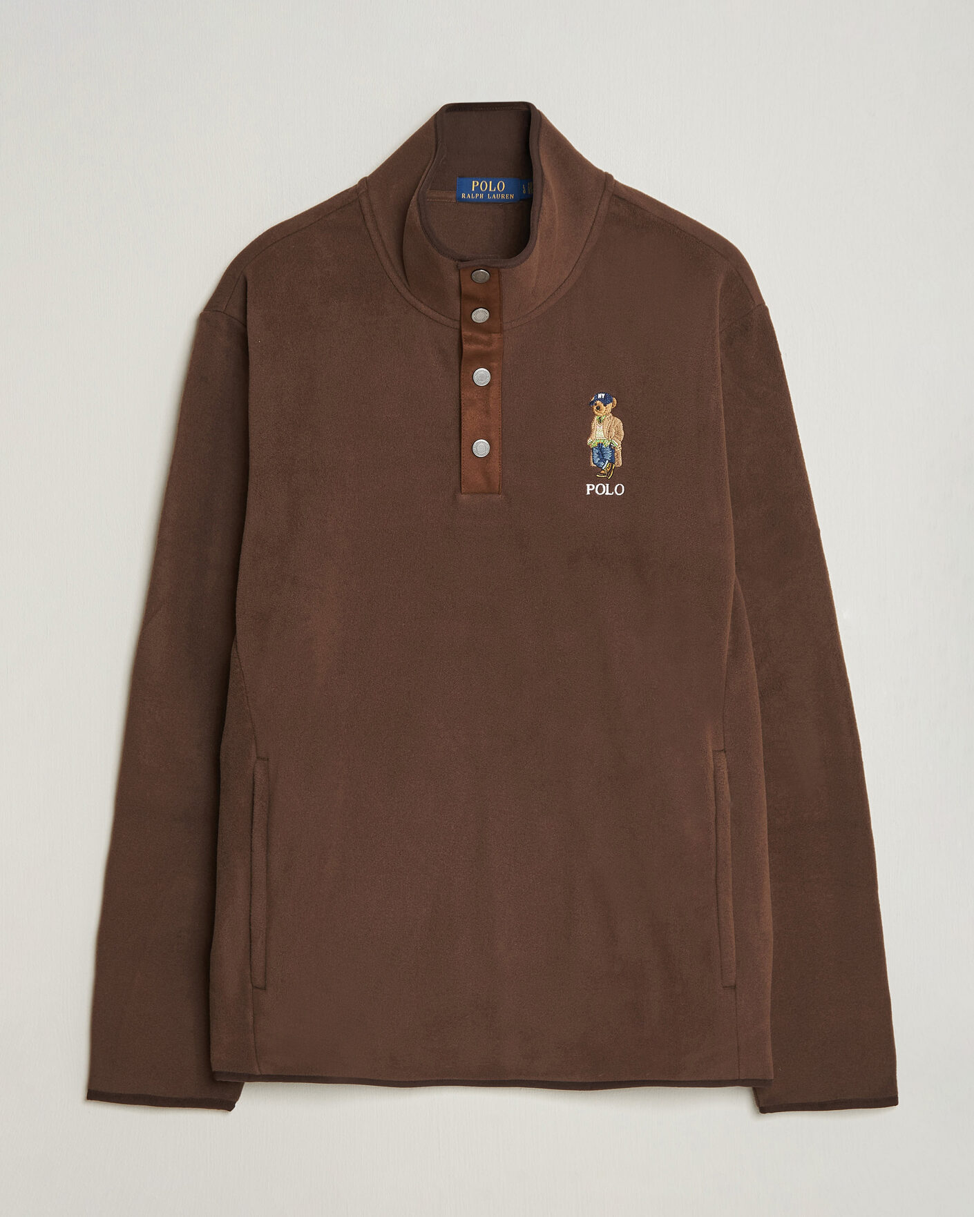 Uomini | Maglieria | Polo Ralph Lauren | Fleece Pullover Sweatshirt Luggage Brown