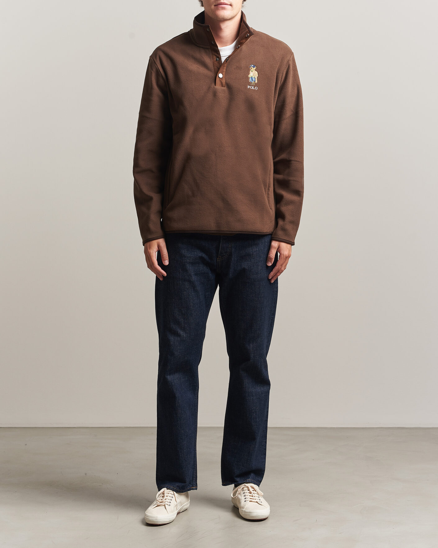 Uomini | Maglieria | Polo Ralph Lauren | Fleece Pullover Sweatshirt Luggage Brown