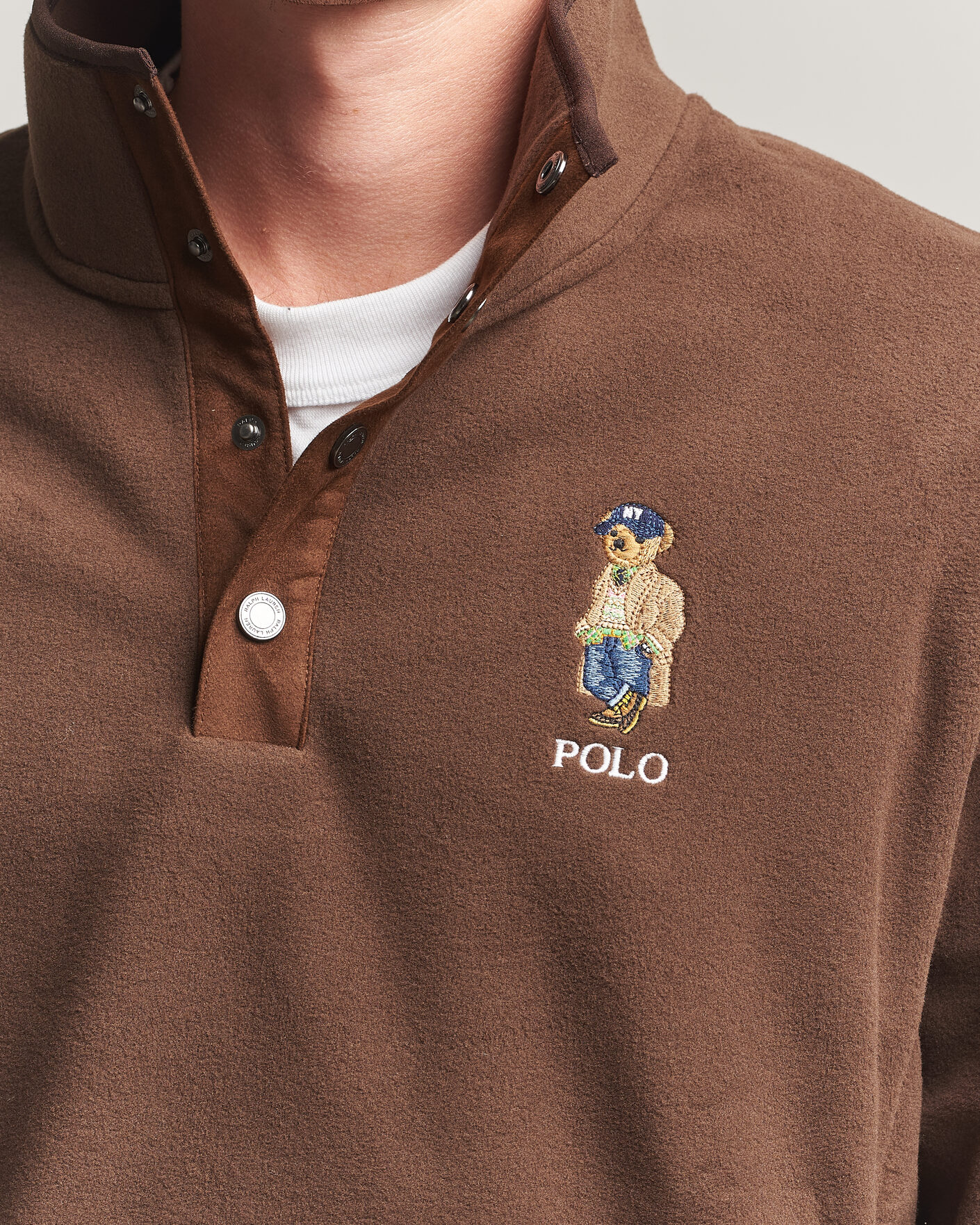 Uomini | Maglieria | Polo Ralph Lauren | Fleece Pullover Sweatshirt Luggage Brown
