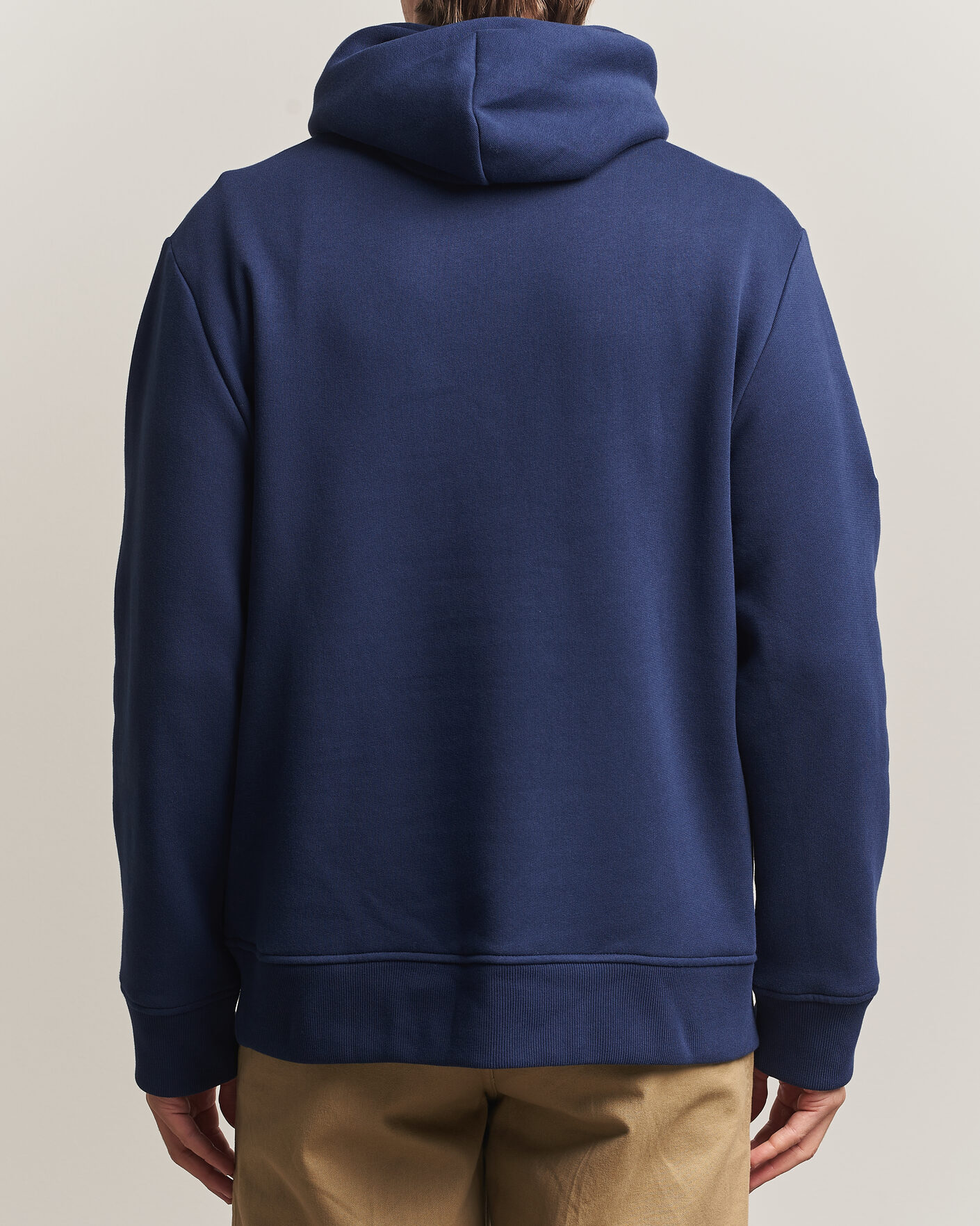 Uomini | Maglieria | Polo Ralph Lauren | Diagonal Stripe Big Pony Hoodie Newport Navy