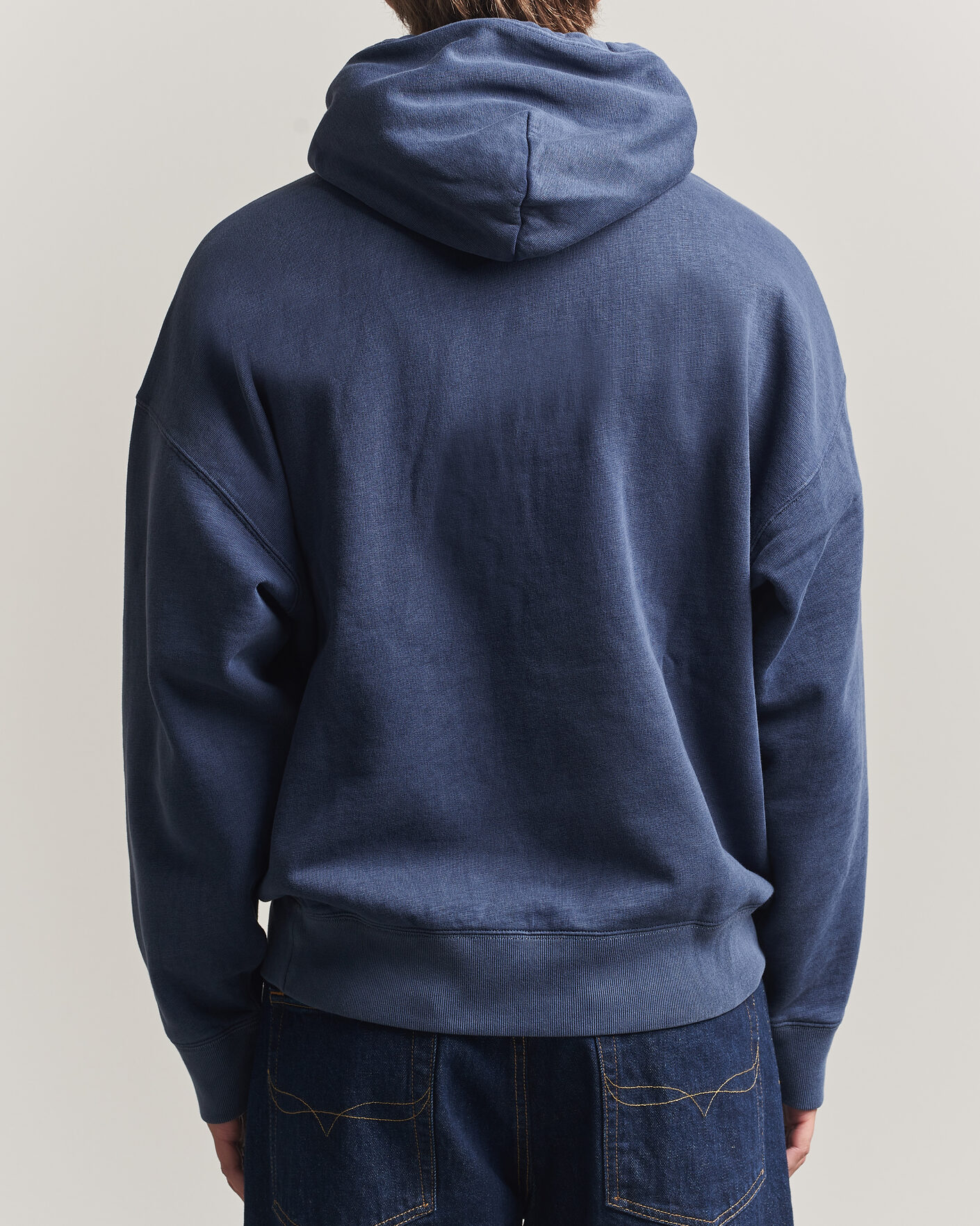 Uomini | Maglieria | Polo Ralph Lauren | Vintage Fleece Logo Hoodie Dark Cobalt