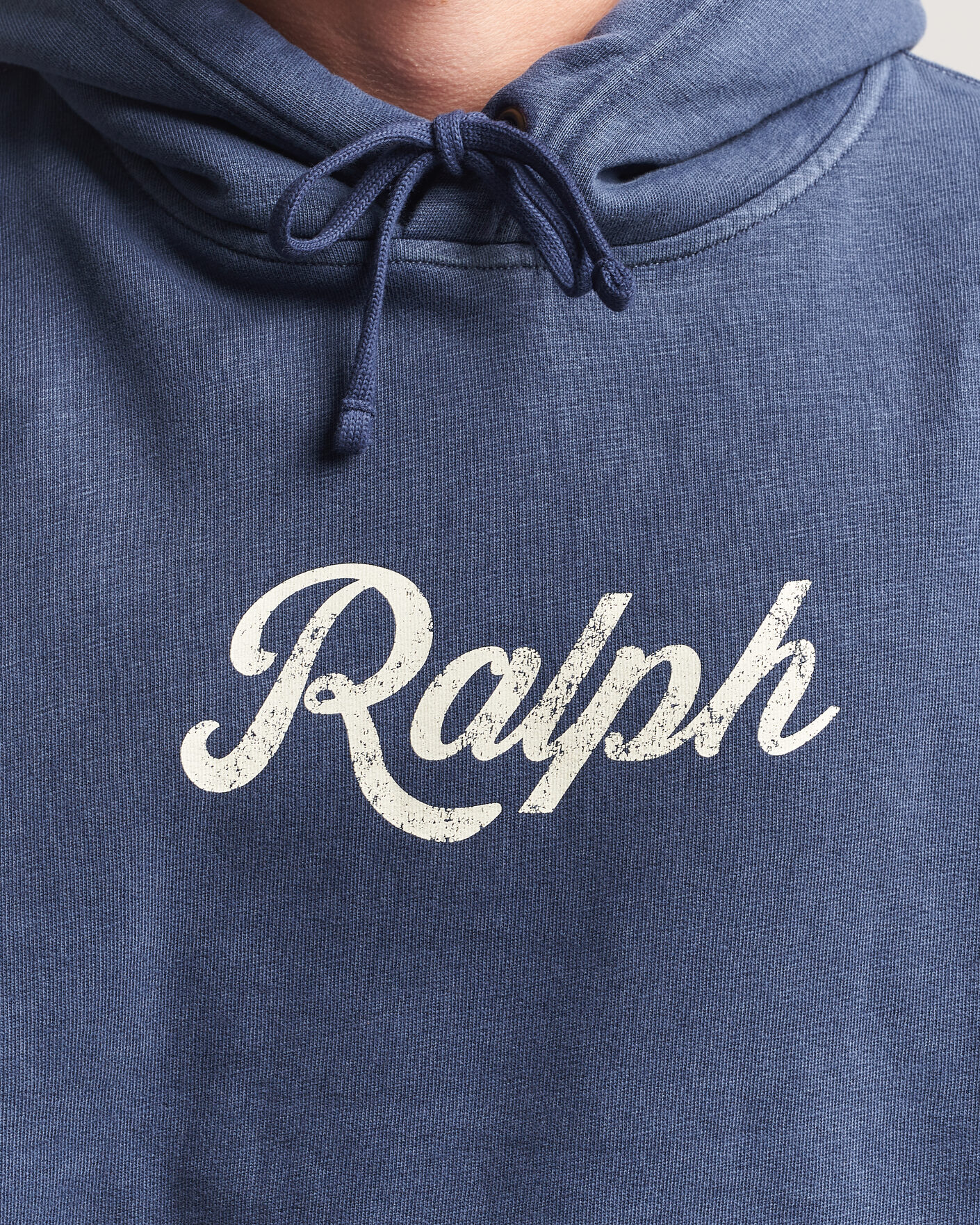 Uomini | Maglieria | Polo Ralph Lauren | Vintage Fleece Logo Hoodie Dark Cobalt