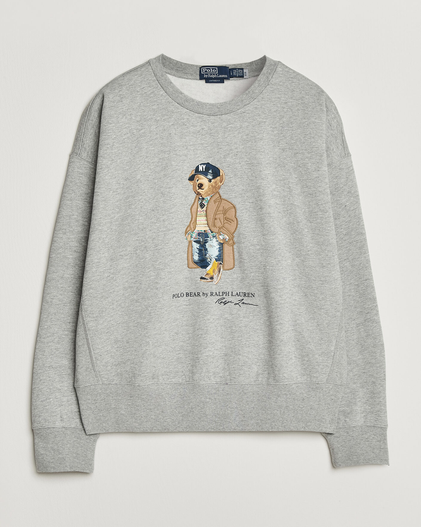Uomini | Maglieria | Polo Ralph Lauren | Athletic Fleece Bear Sweatshirt Andover Heather