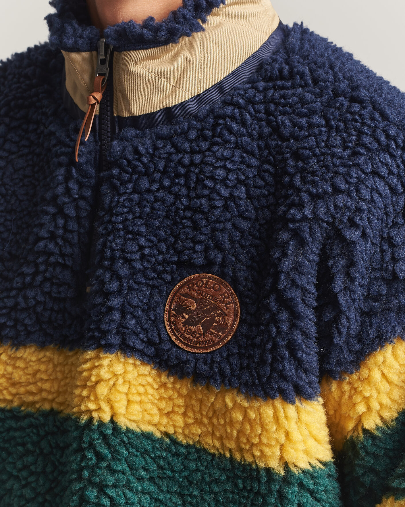 Uomini | Maglieria | Polo Ralph Lauren | Shaggy Hi Pile Pullover Cruise Navy