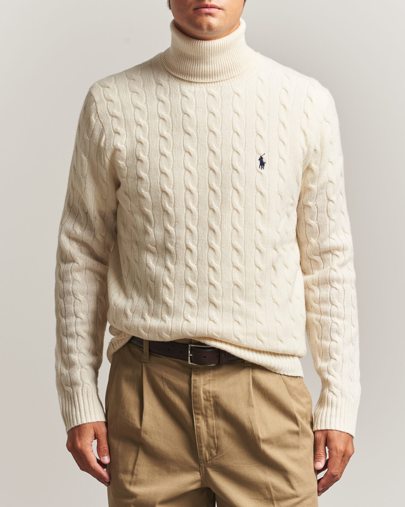 Uomini | Maglieria | Polo Ralph Lauren | Wool/Cashmere Rollneck Andover Cream