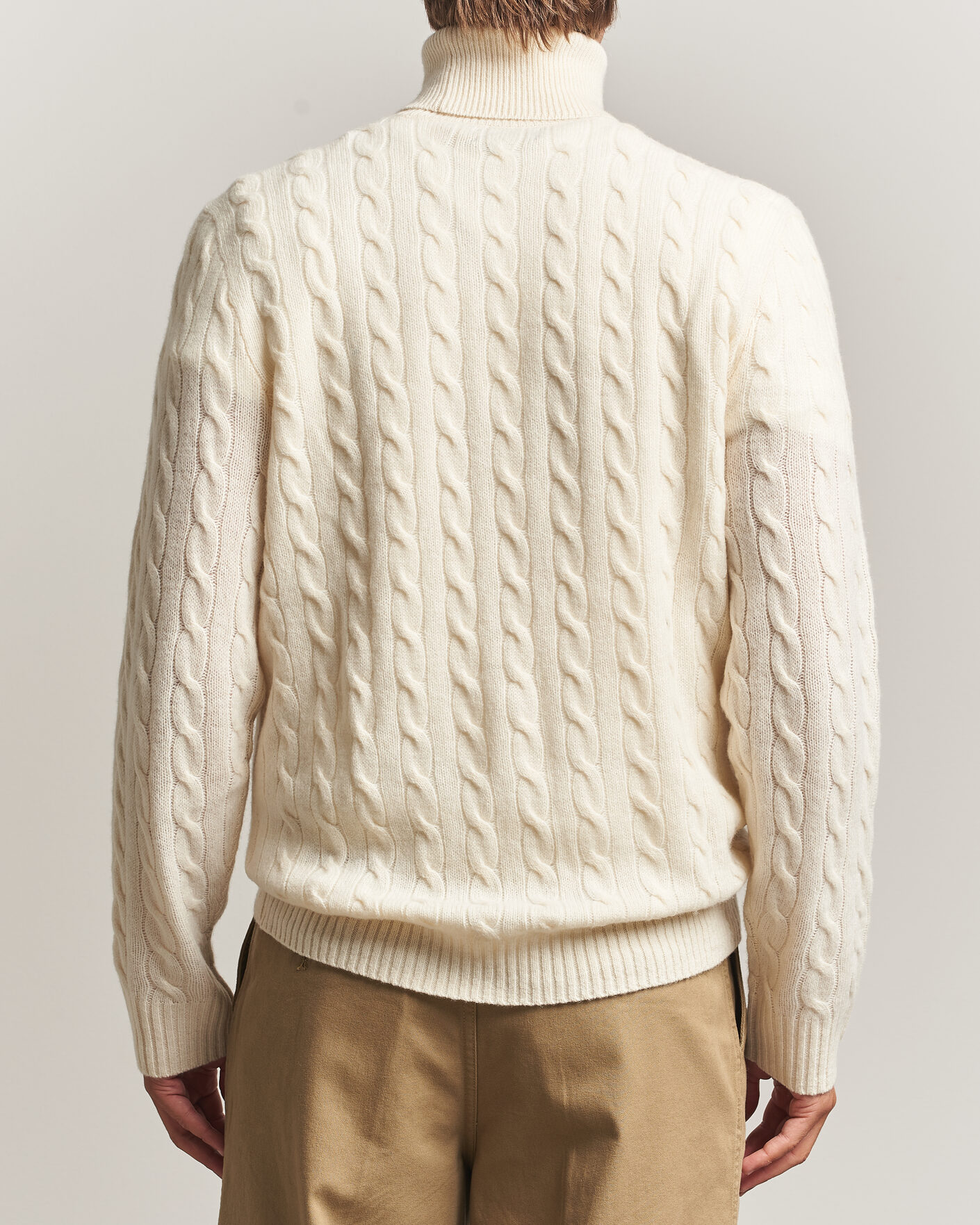 Uomini | Maglieria | Polo Ralph Lauren | Wool/Cashmere Rollneck Andover Cream