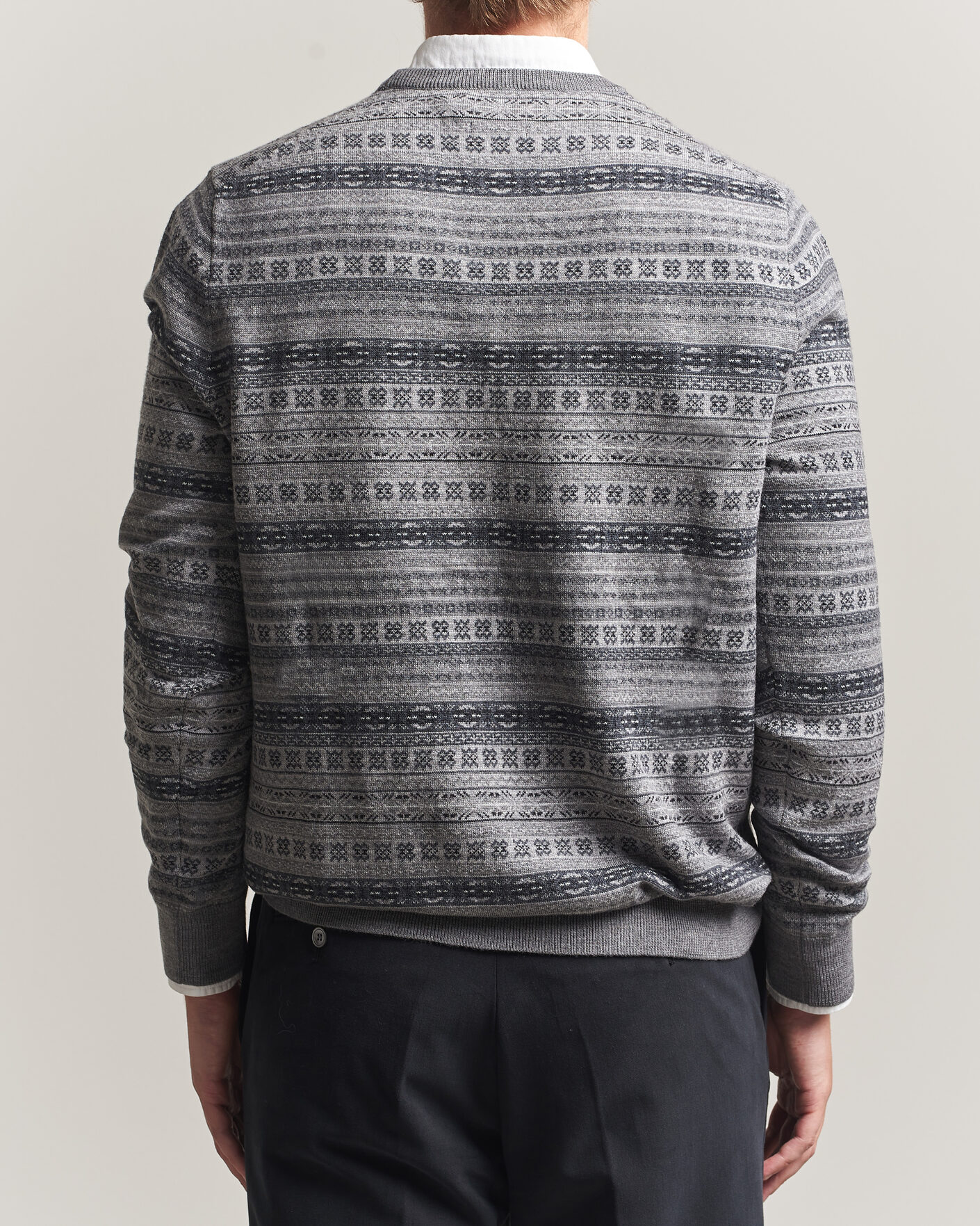 Uomini | Maglieria | Polo Ralph Lauren | Fair Isle Merino Sweater Grey Combo