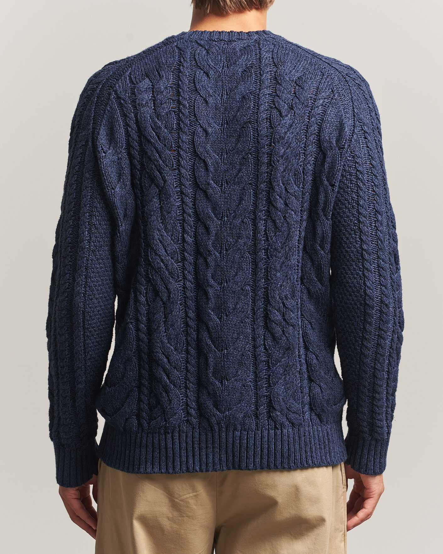 Uomini | Maglieria | Polo Ralph Lauren | Cotton Marl Pullover Navy Combo