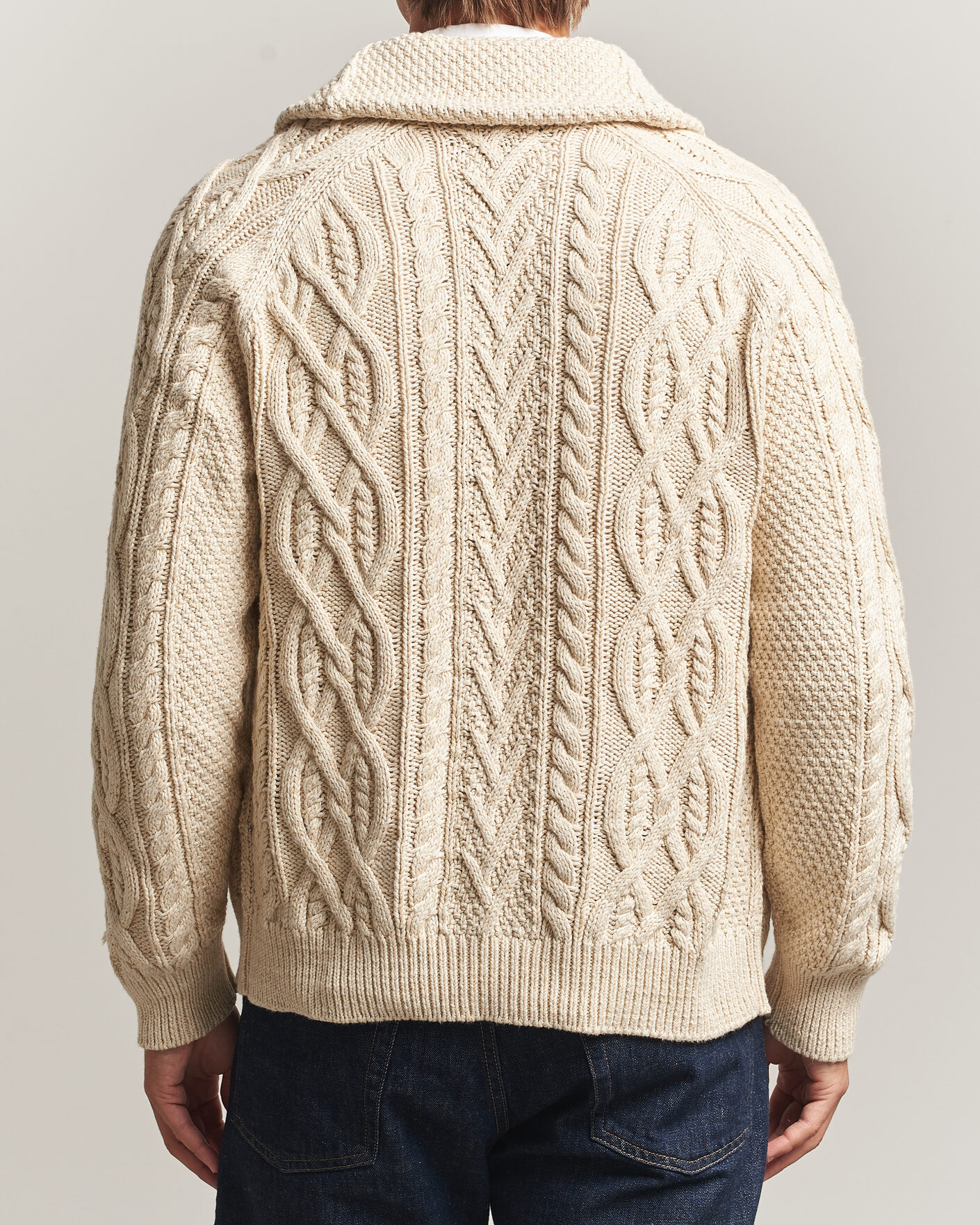 Uomini | Maglieria | Polo Ralph Lauren | Cotton Marl Cardigan Oatmeal Combo