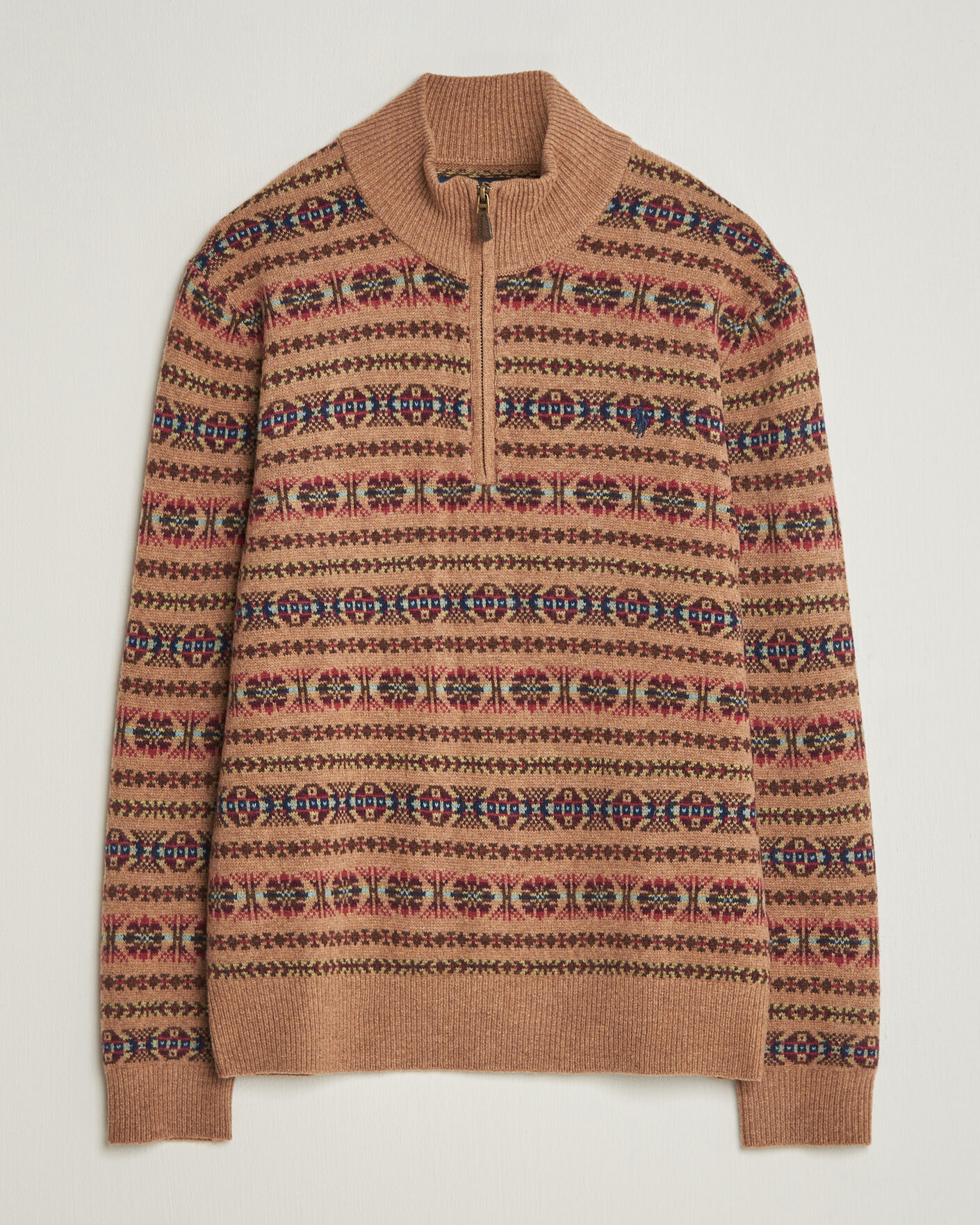 Uomini | Maglieria | Polo Ralph Lauren | Fair Isle Wool Half-Zip Multi Combo