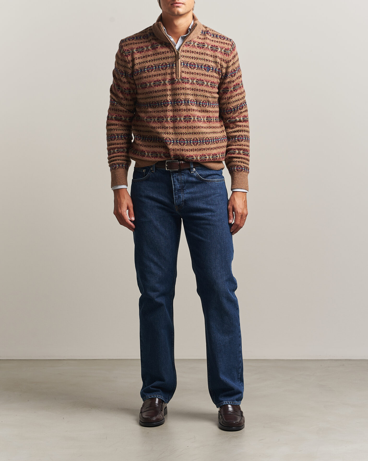 Uomini | Maglieria | Polo Ralph Lauren | Fair Isle Wool Half-Zip Multi Combo