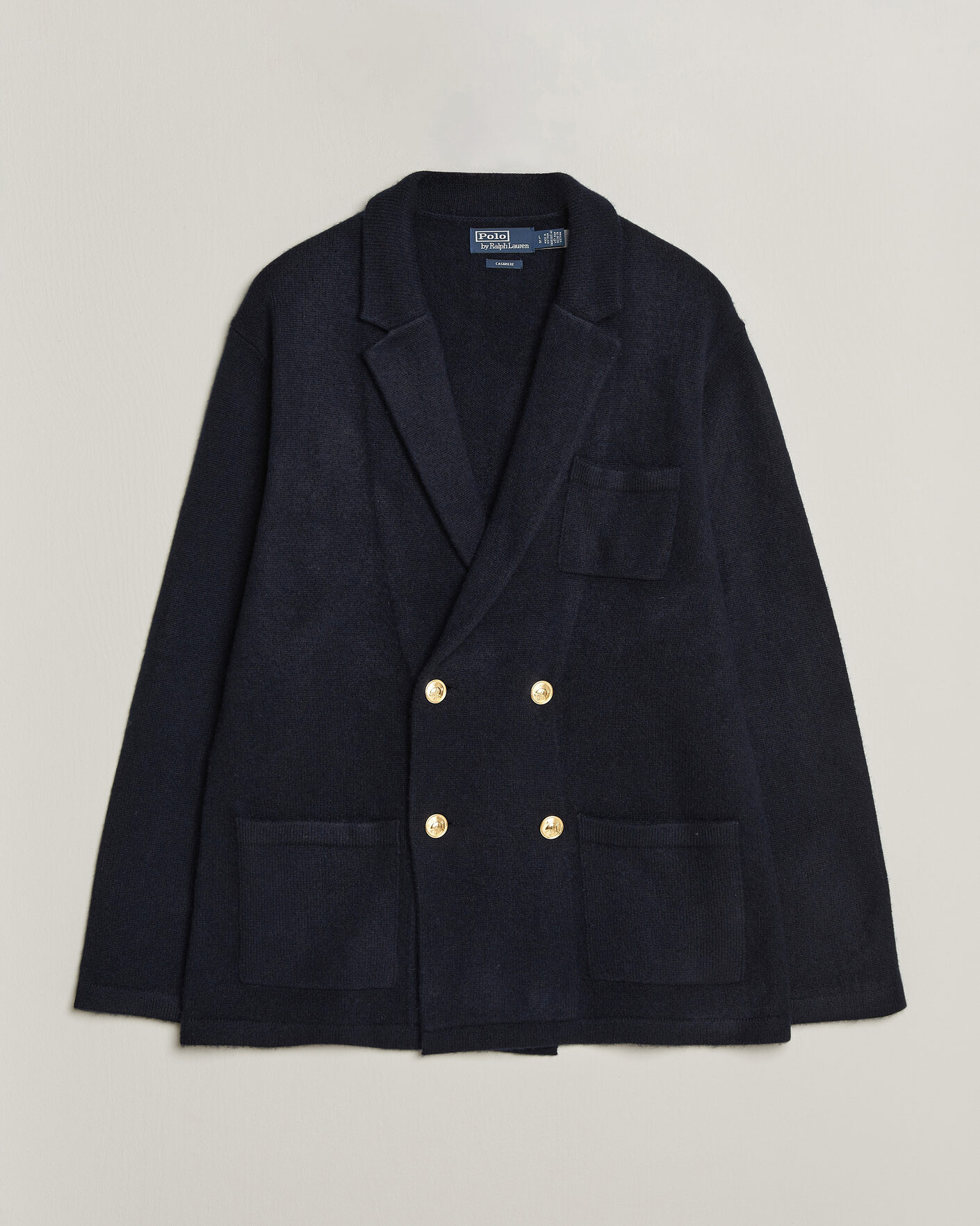 Uomini | Maglieria | Polo Ralph Lauren | Double Breasted Cashmere Cardigan Aviator Navy