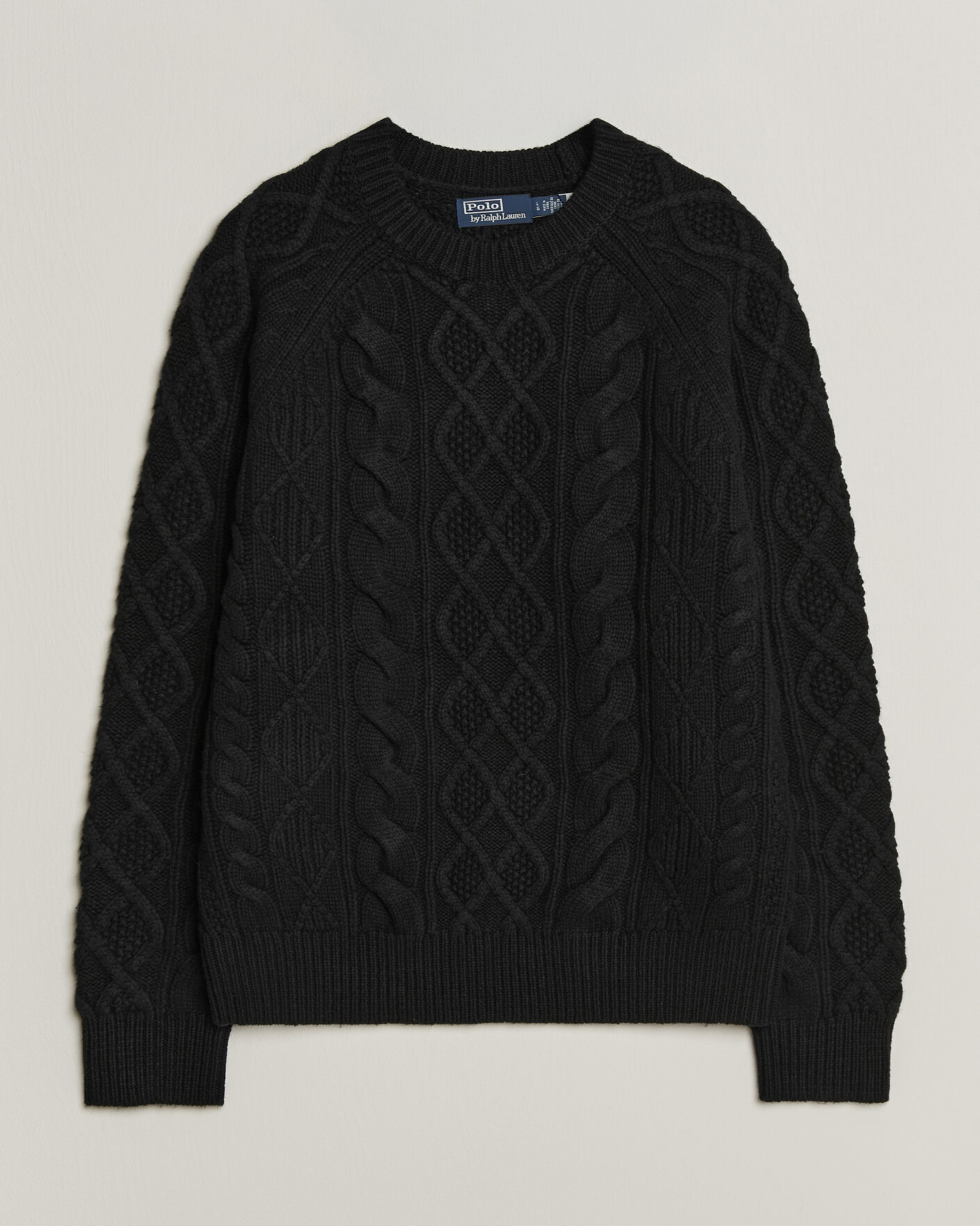 Uomini | Maglieria | Polo Ralph Lauren | Wool/Alpaca Pullover Polo Black