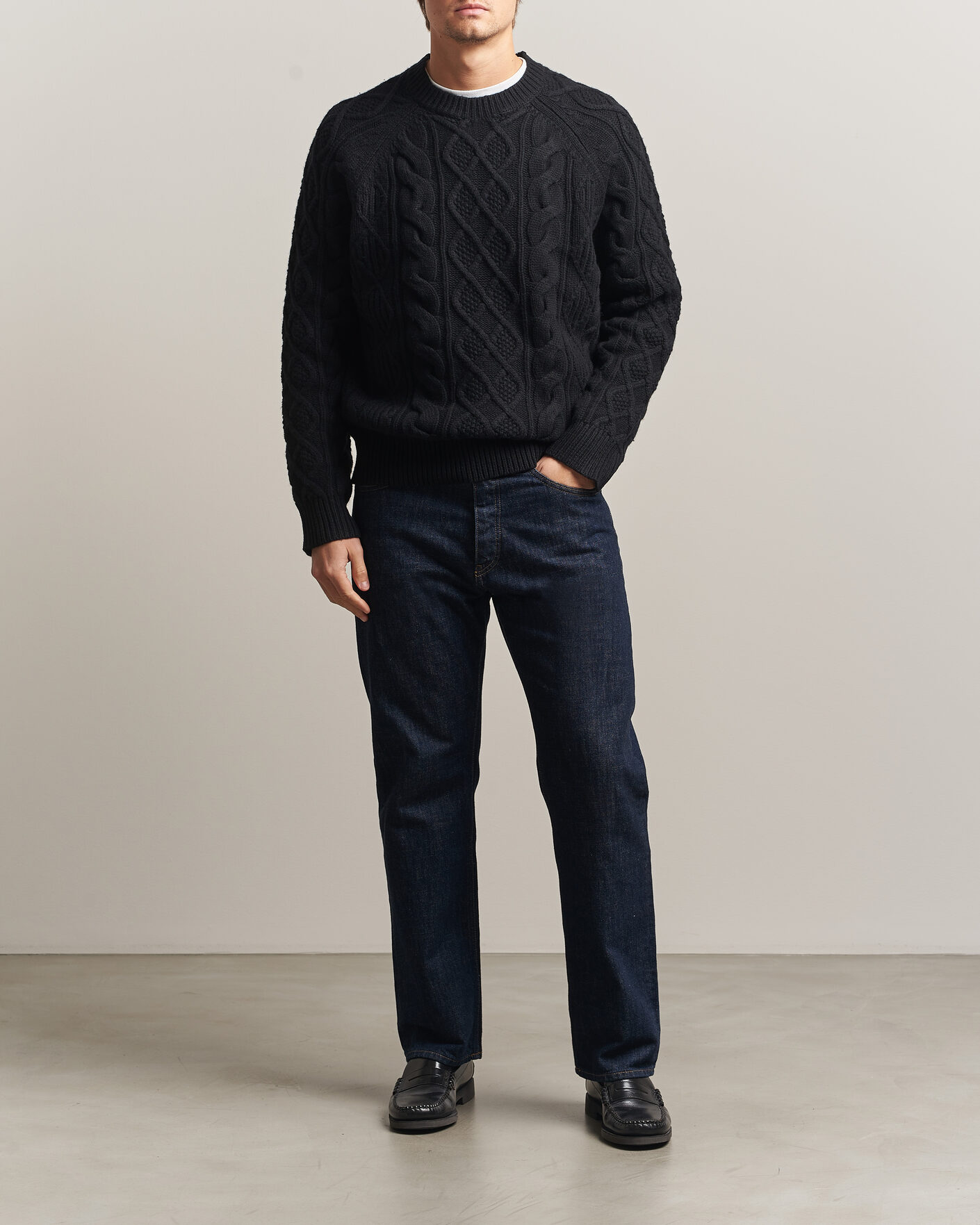 Uomini | Maglieria | Polo Ralph Lauren | Wool/Alpaca Pullover Polo Black