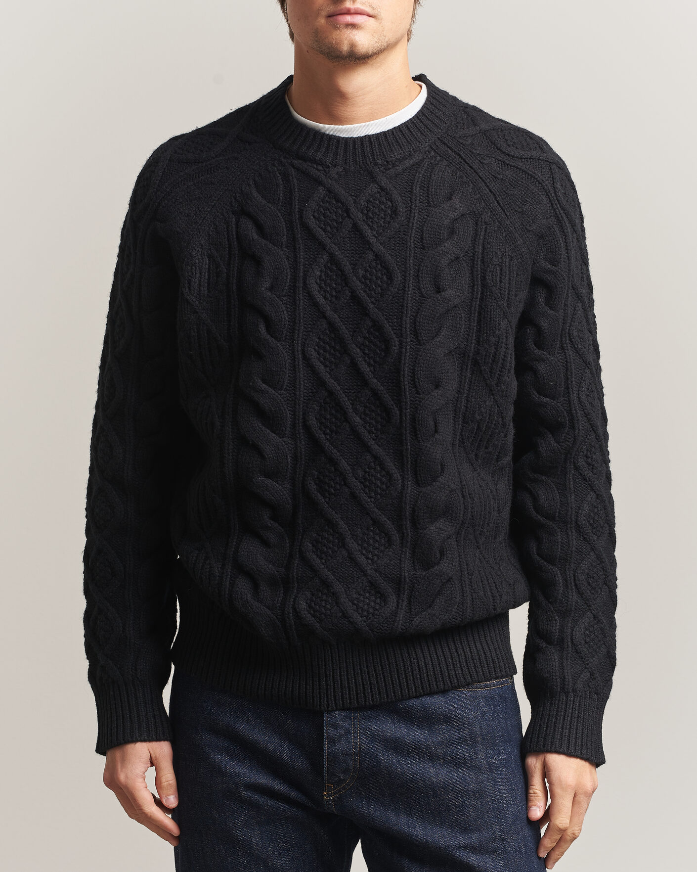 Uomini | Maglieria | Polo Ralph Lauren | Wool/Alpaca Pullover Polo Black