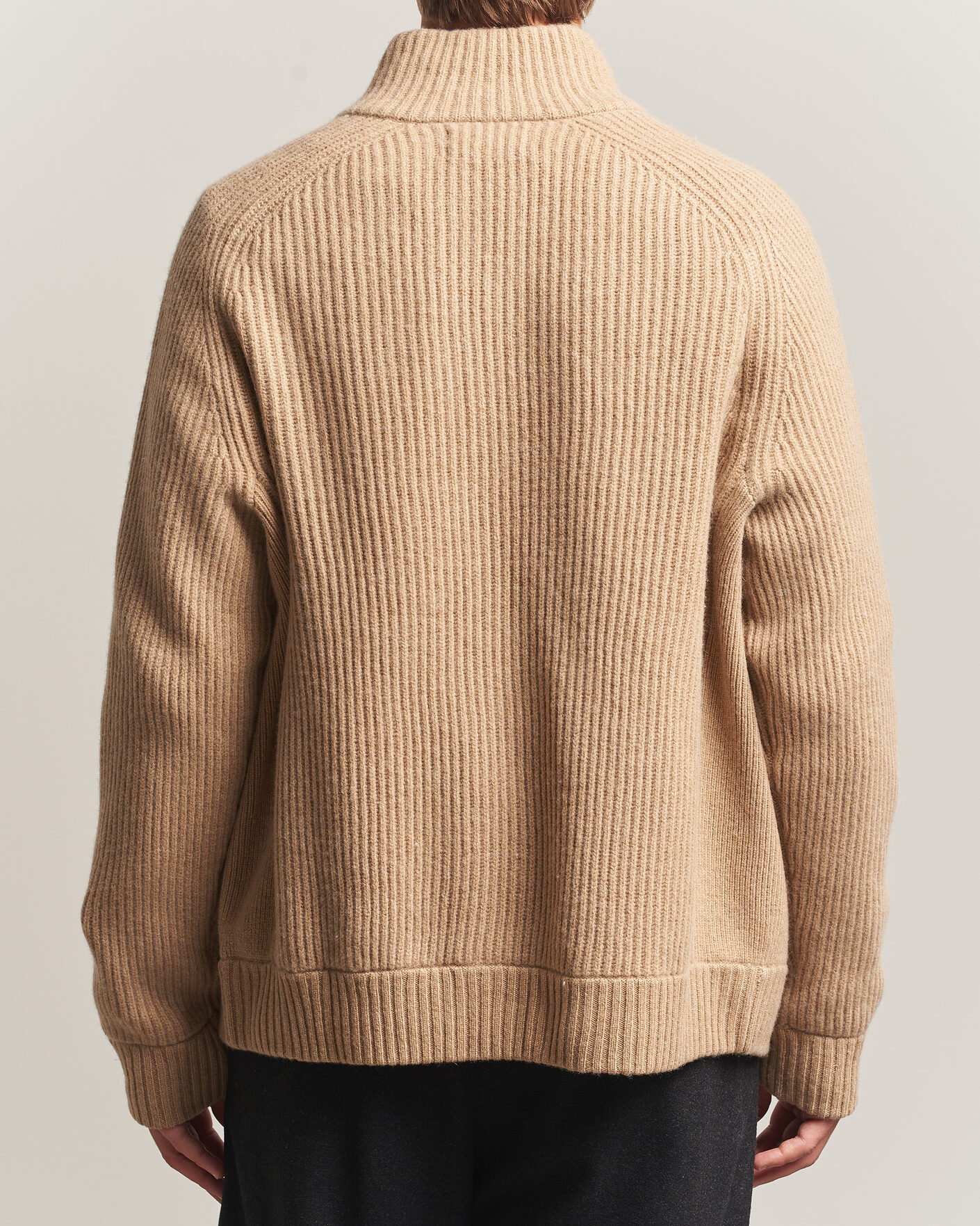 Uomini | Maglieria | Polo Ralph Lauren | Wool/Cashmere Full-Zip Camel Melange