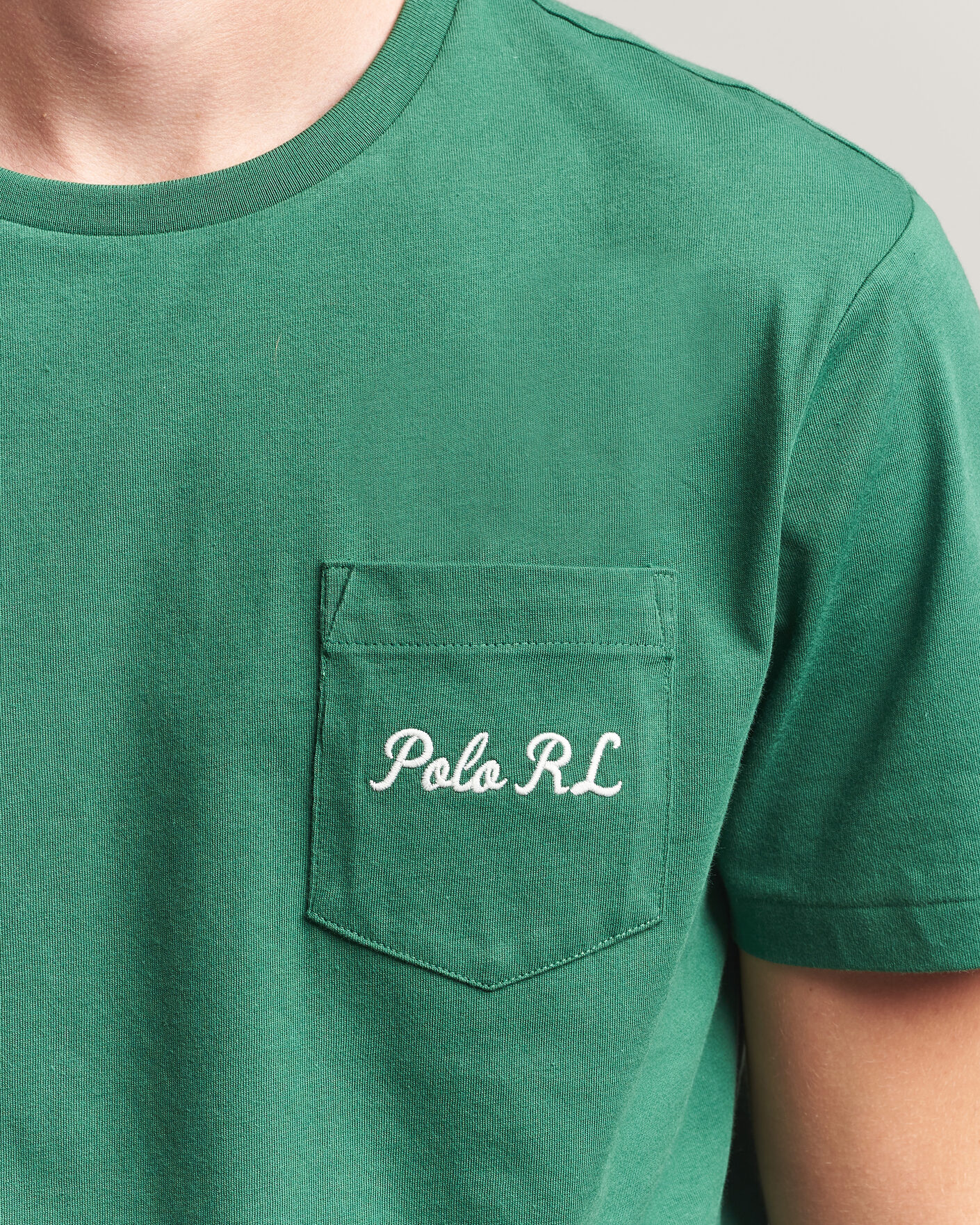 Uomini | T-shirt | Polo Ralph Lauren | Custom Slit Fit Bear T-Shirt Verano Green