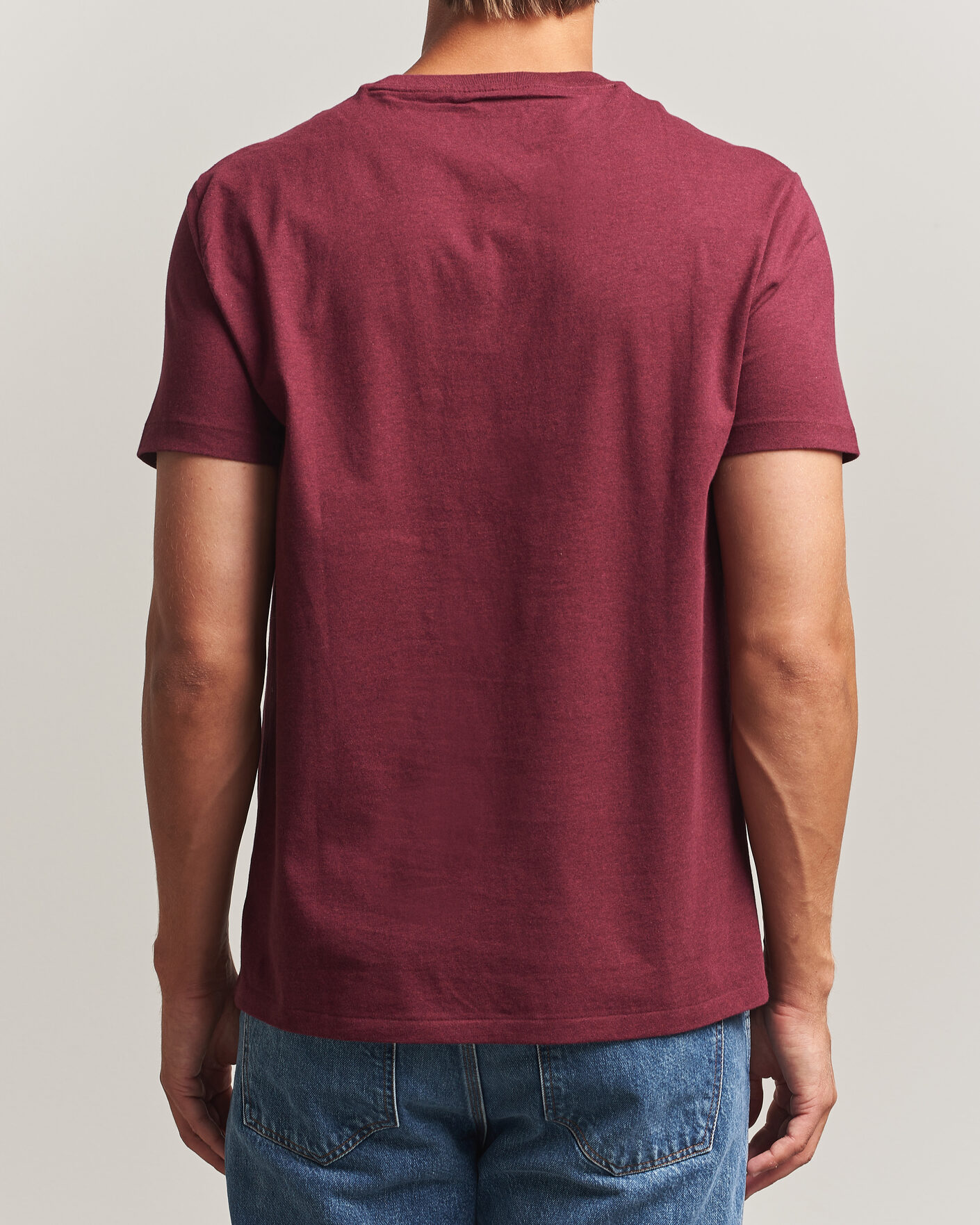 Uomini | T-shirt | Polo Ralph Lauren | Custom Slim Fit T-shirt Spring Wine Heather
