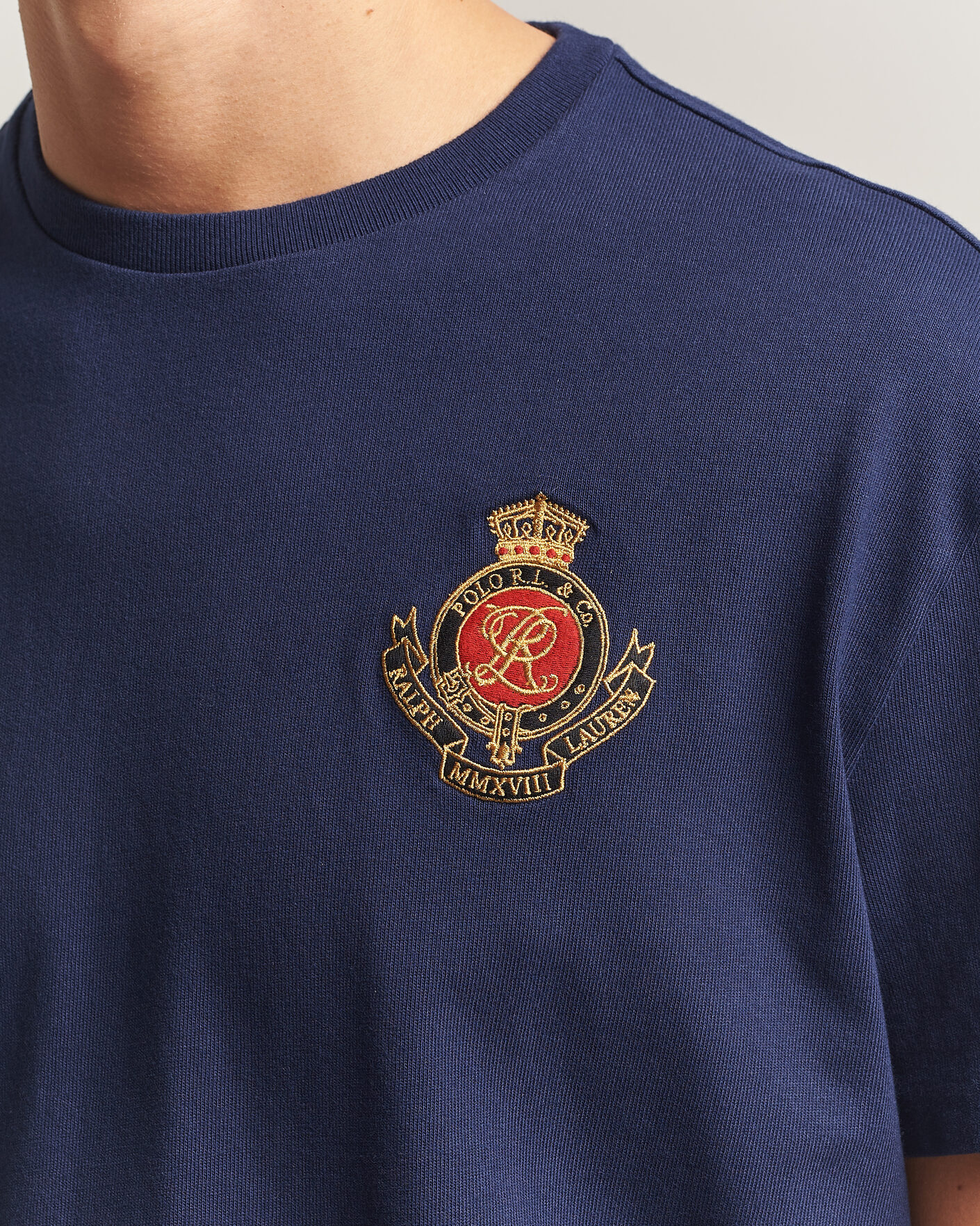 Uomini | T-shirt | Polo Ralph Lauren | Classic Fit Jersey T-Shirt Newport Navy