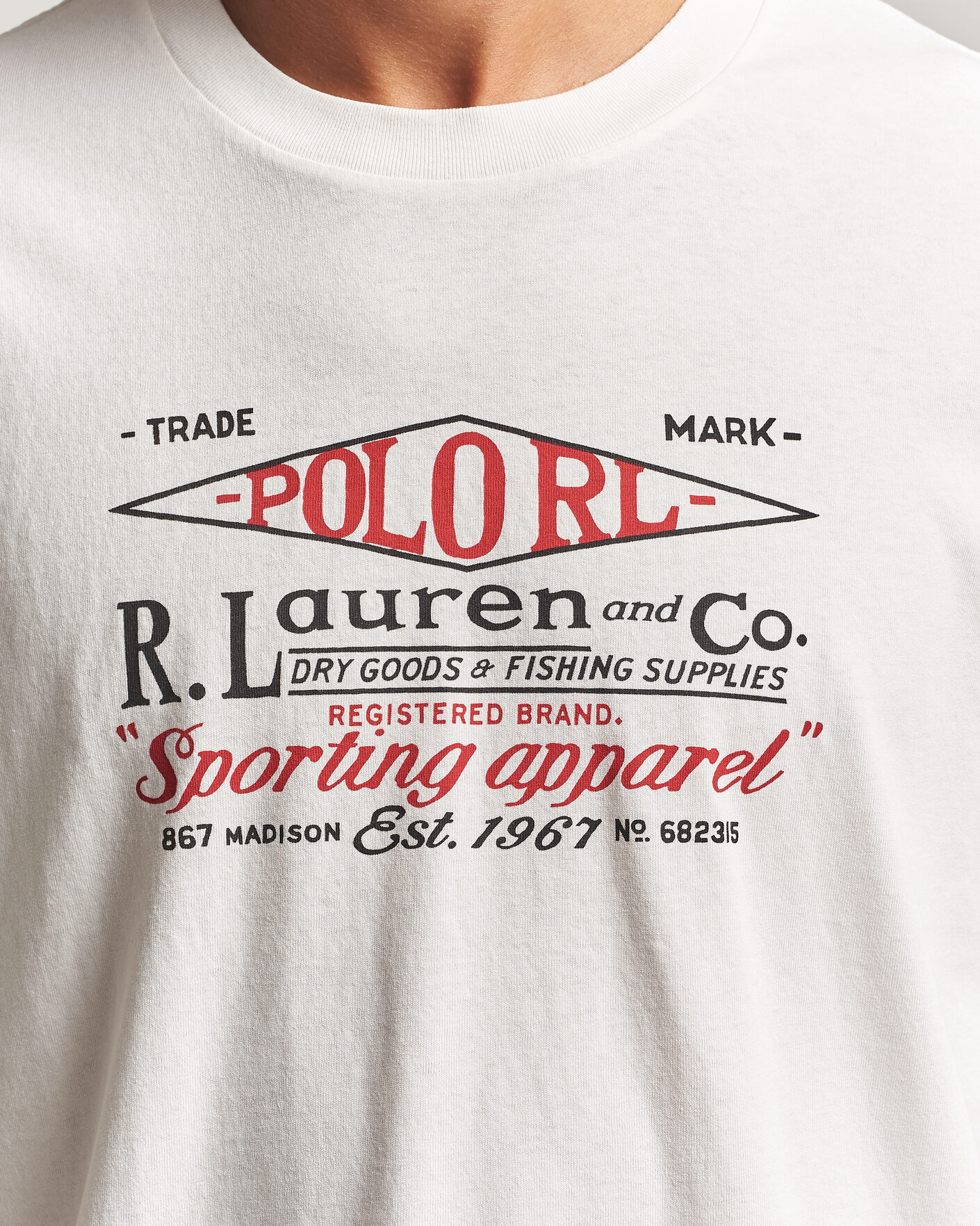 Uomini | T-shirt | Polo Ralph Lauren | Relaxed Fit Print T-Shirt Nevis