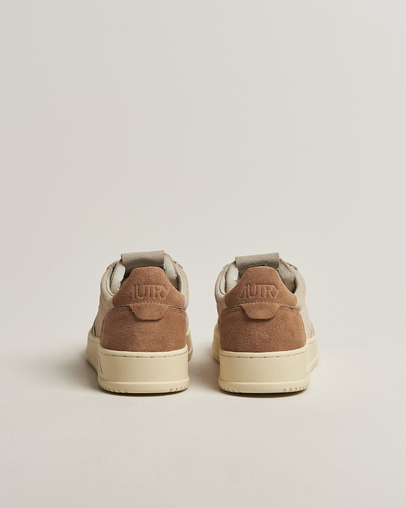 Uomini | Sneakers | Autry | Medalist Low Suede Mix Sneaker Brown/Beige/White