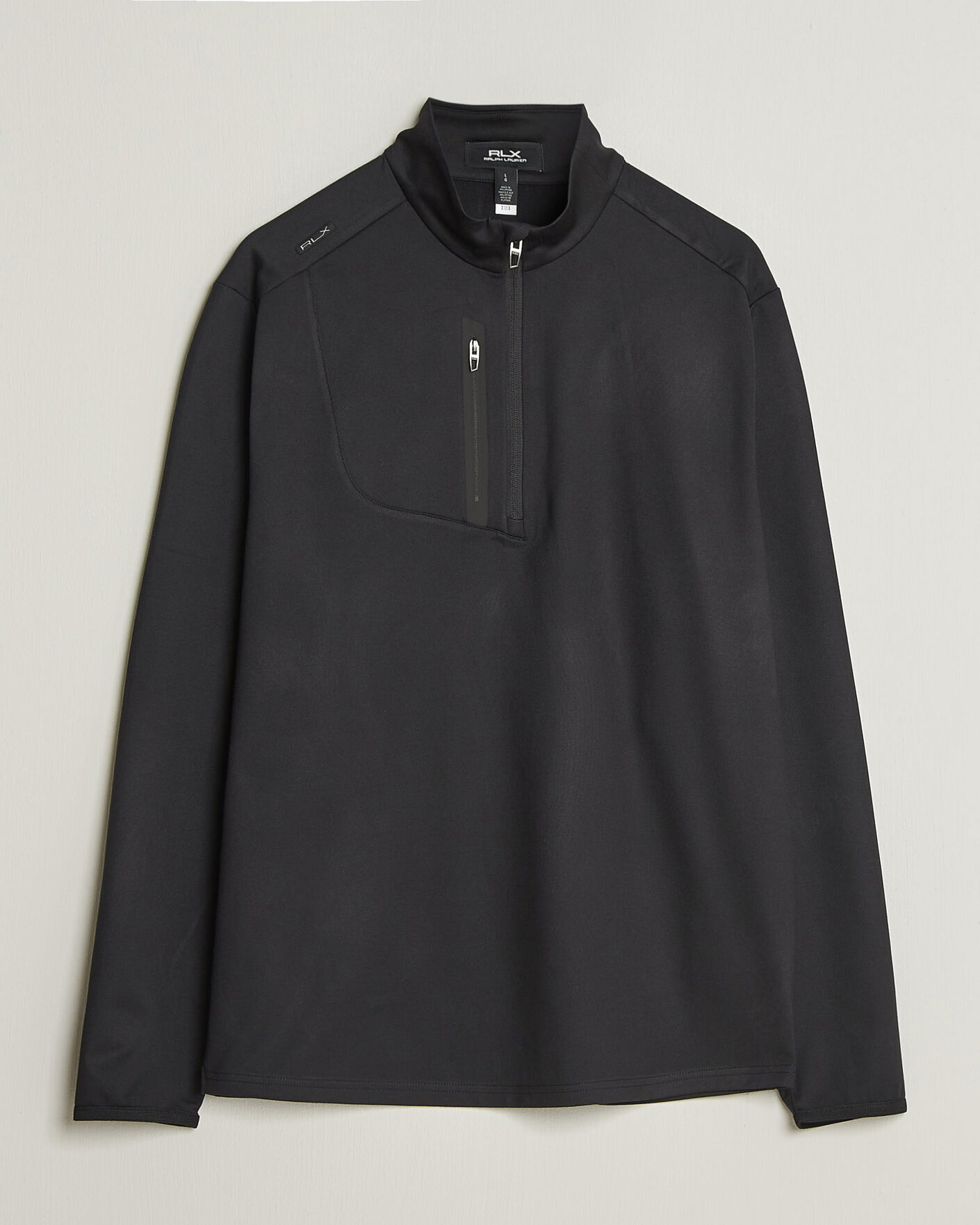 Uomini | Abbigliamento da golf | Polo Ralph Lauren | Luxury Jersey Half Zip Polo Black