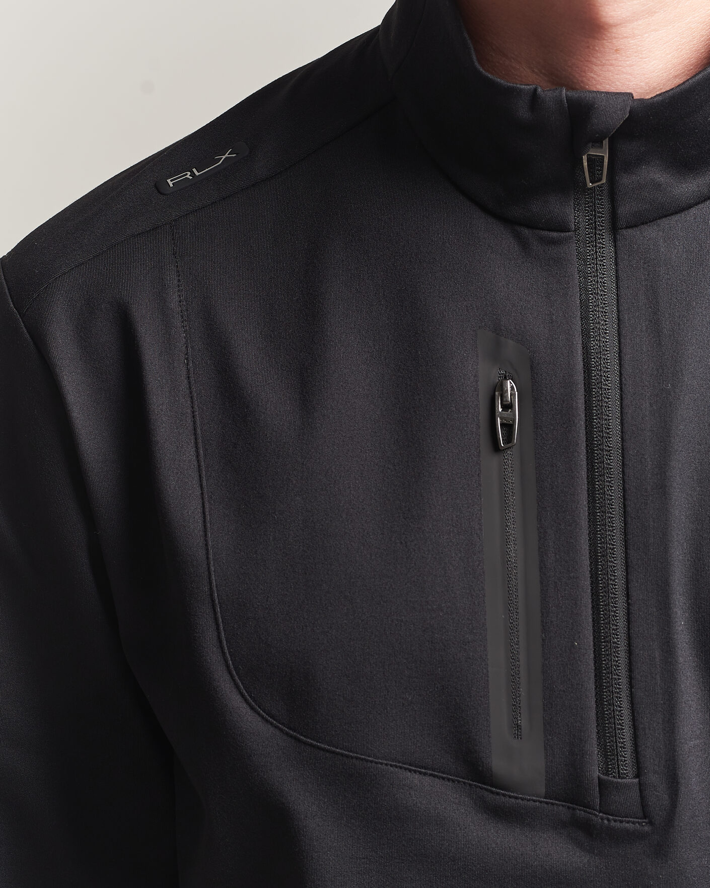 Uomini | Abbigliamento da golf | Polo Ralph Lauren | Luxury Jersey Half Zip Polo Black