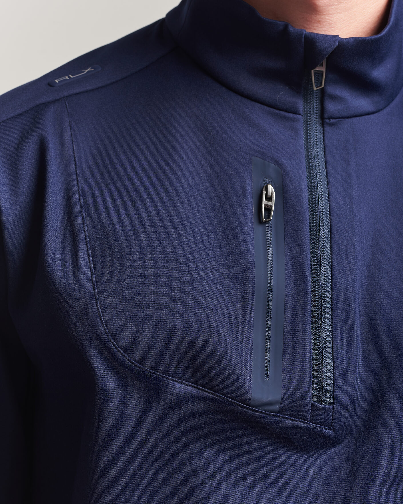 Uomini | Abbigliamento da golf | Polo Ralph Lauren | Luxury Jersey Half Zip Refined Navy