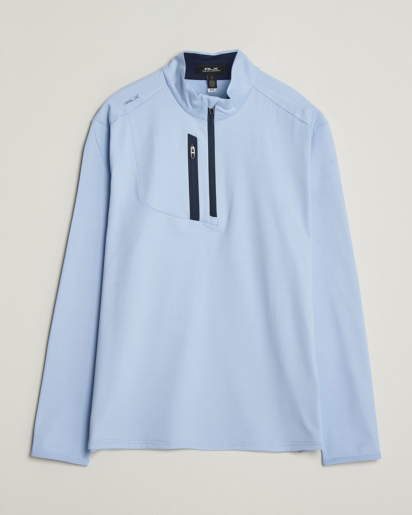 Uomini | Abbigliamento da golf | Polo Ralph Lauren | Luxury Jersey Half Zip Pebble Blue