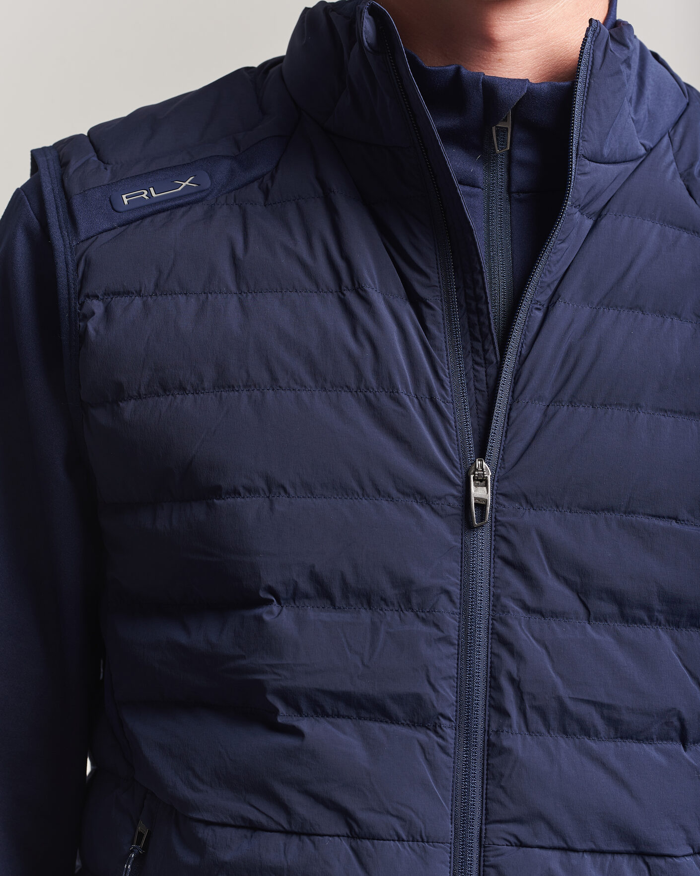 Uomini | Maglieria | RLX Ralph Lauren | Full Zip Golf Vest Refined Navy