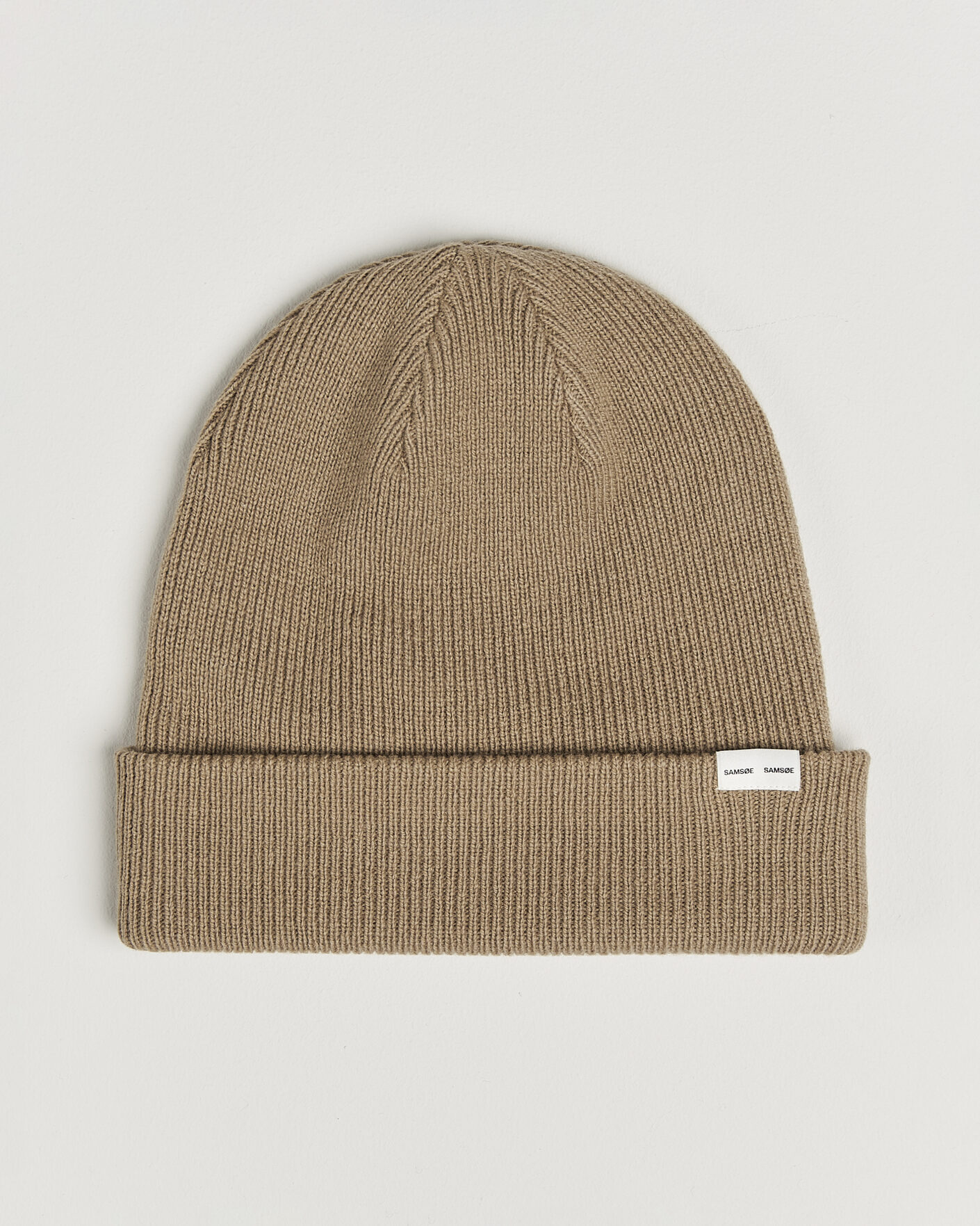 Uomini | Berretti | Samsøe Samsøe | The Wool Beanie Lead Gray