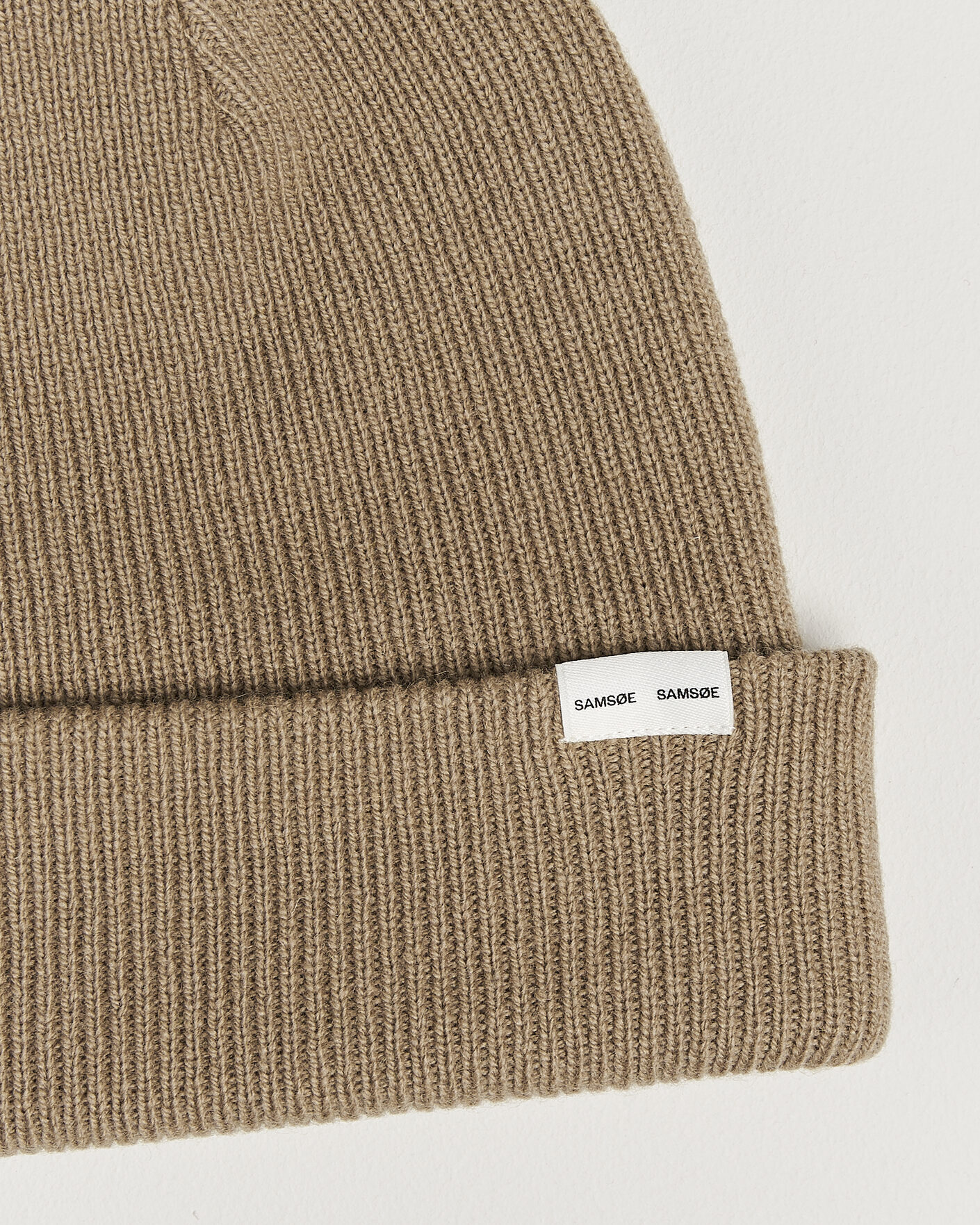 Uomini | Berretti | Samsøe Samsøe | The Wool Beanie Lead Gray