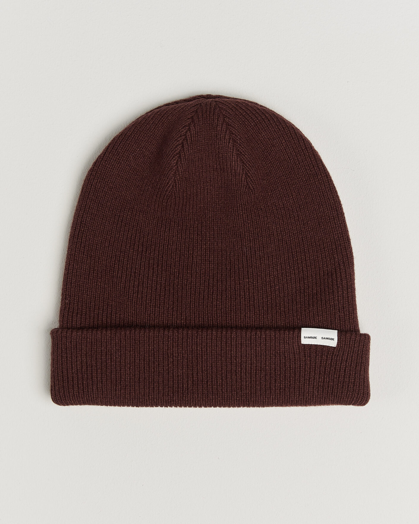 Uomini | Berretti | Samsøe Samsøe | The Wool Beanie Bitter Chocolate