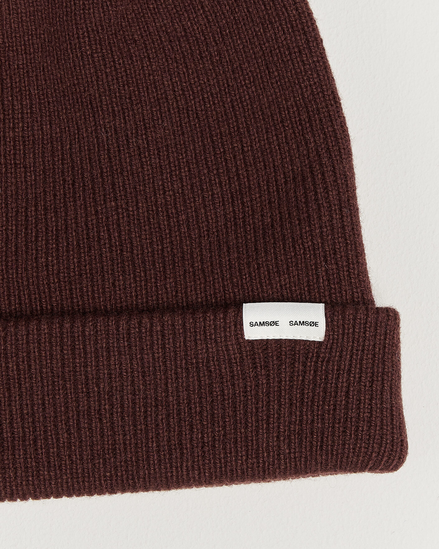 Uomini | Berretti | Samsøe Samsøe | The Wool Beanie Bitter Chocolate