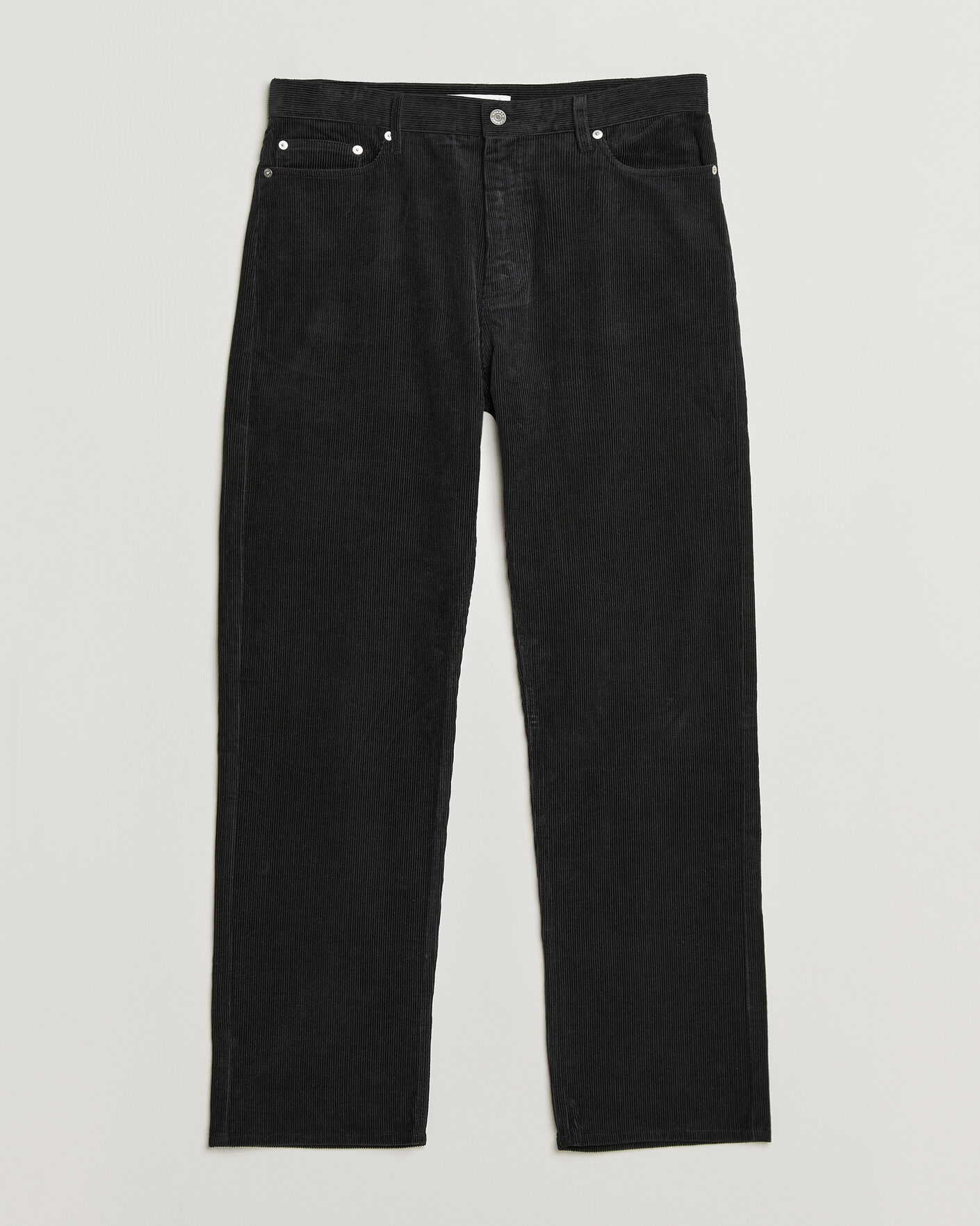 Uomini | Pantaloni | Samsøe Samsøe | Eddie Corduroy Trousers Black