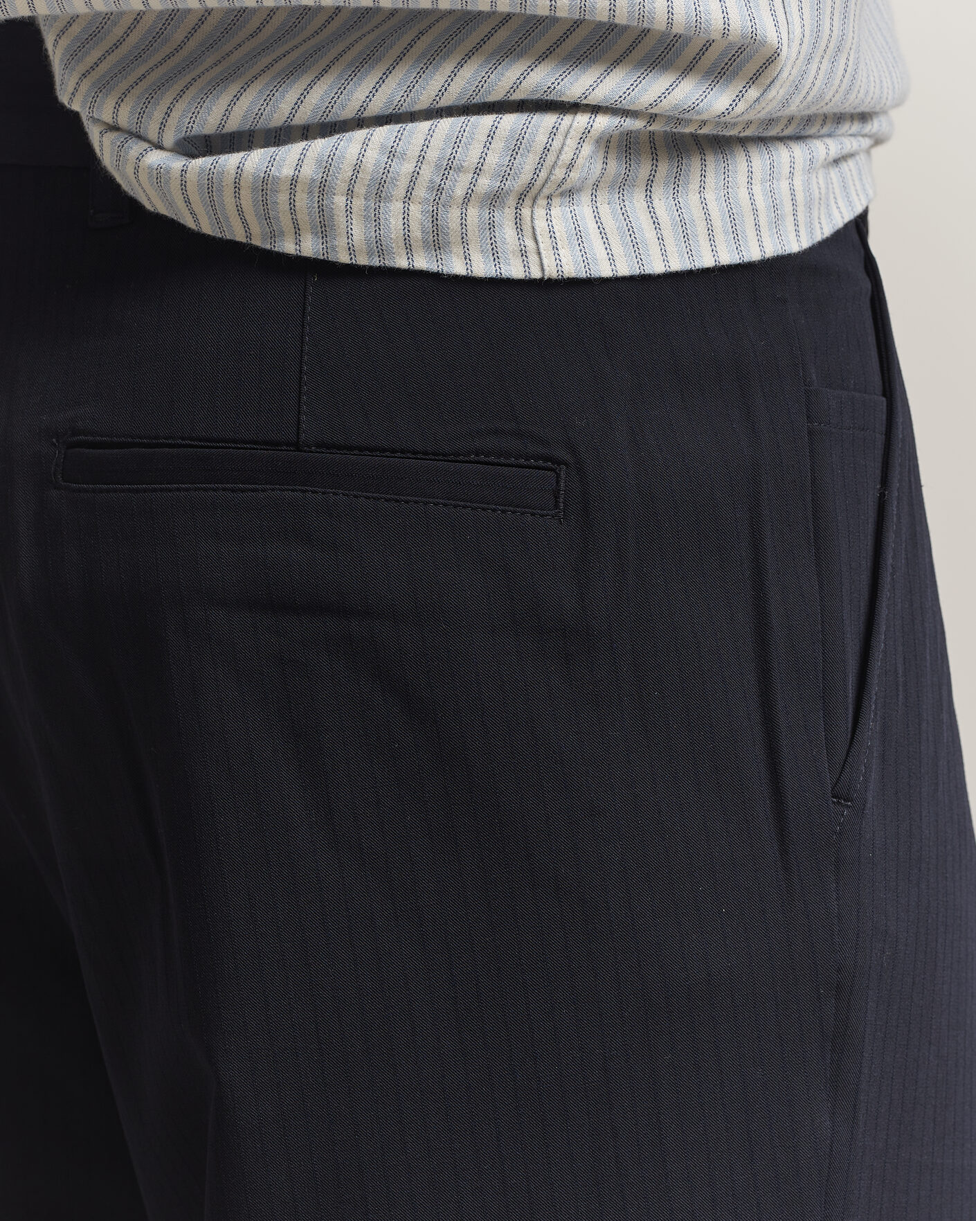 Uomini | Pantaloni | Samsøe Samsøe | Valentin Pleated Trousers Salute Navy