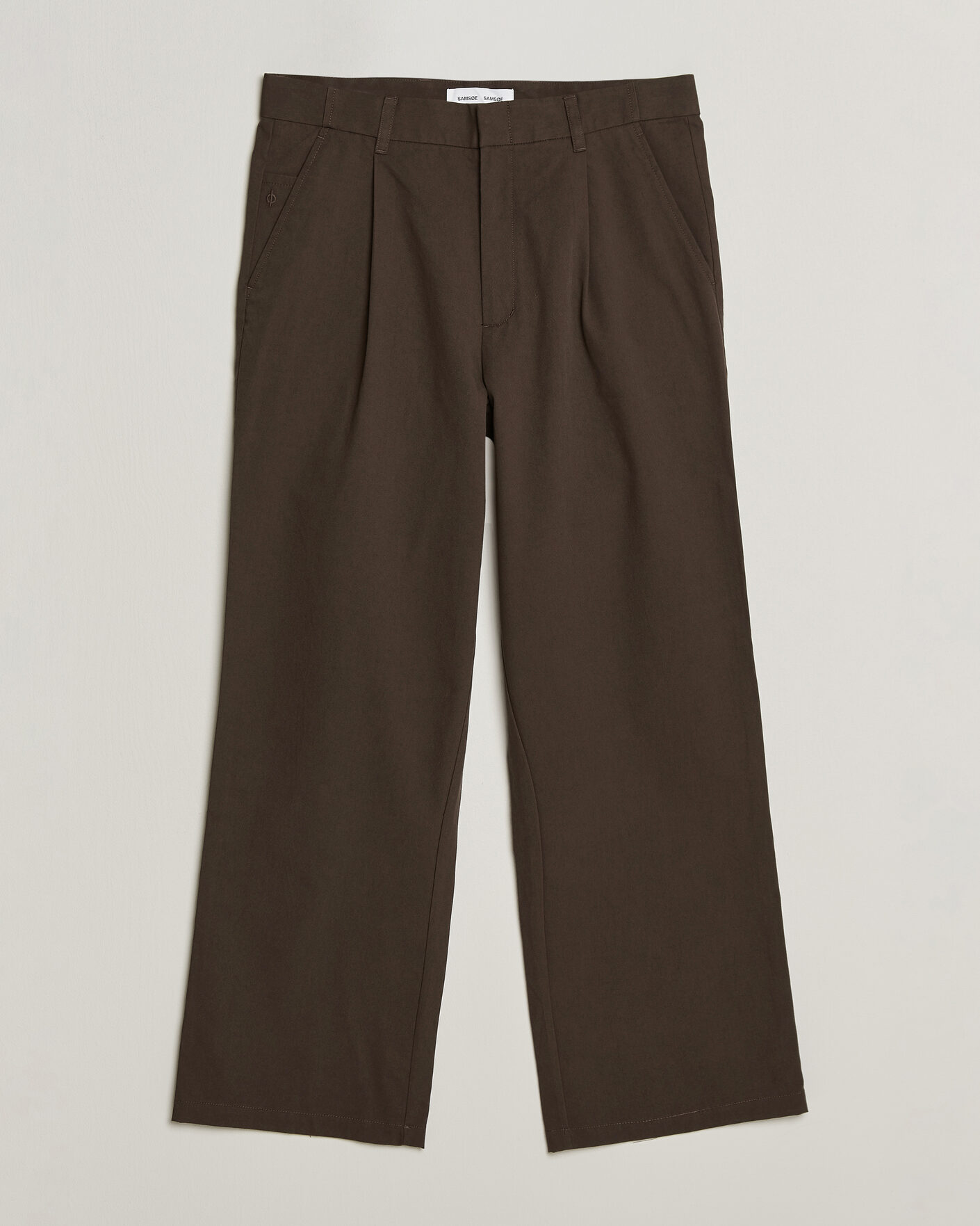 Uomini | Pantaloni | Samsøe Samsøe | Valentin Pleated Trousers Delicioso
